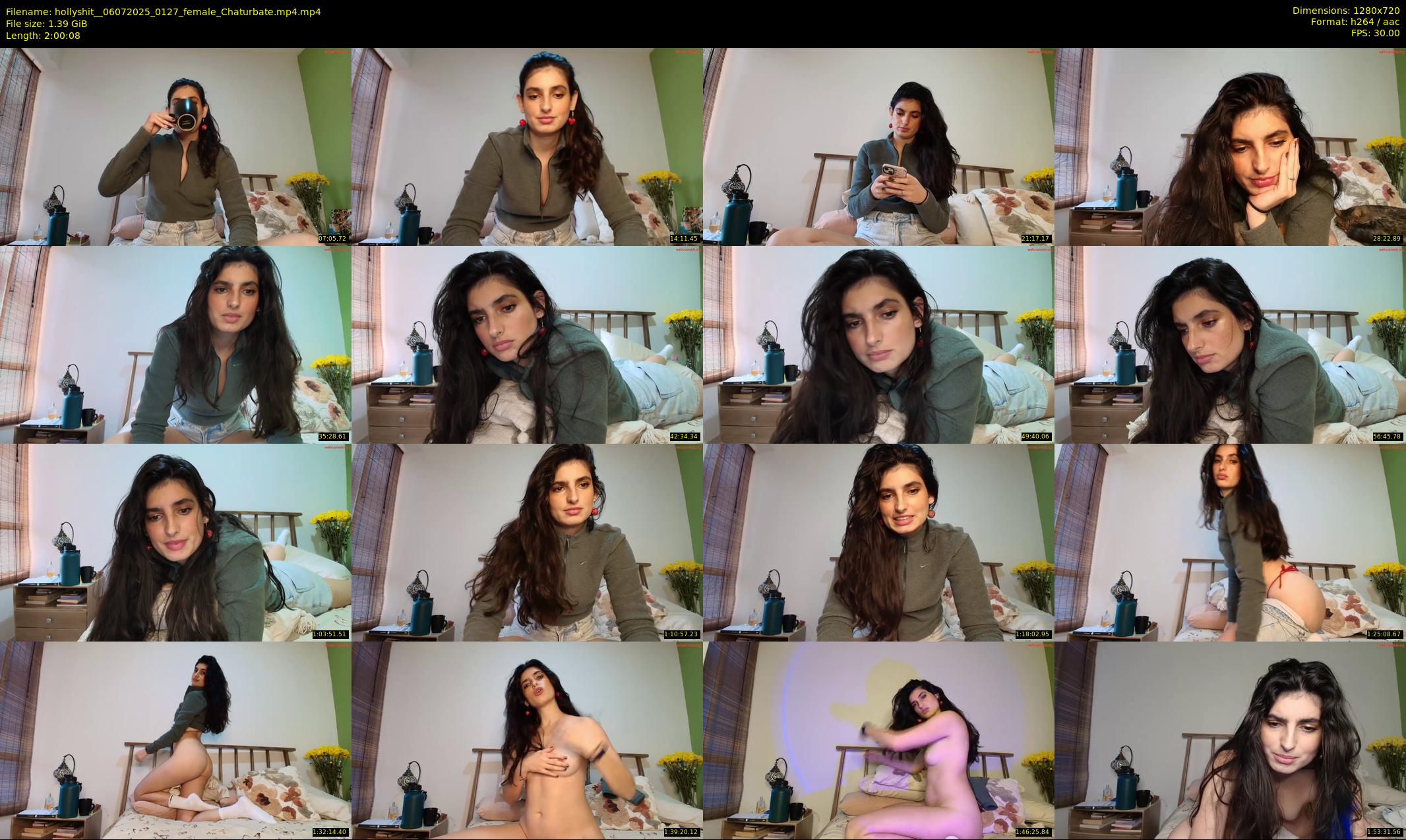 hollyshit_ — 121 minute Chaturbate female cam show recording, 720p, Jul 6, 2025
