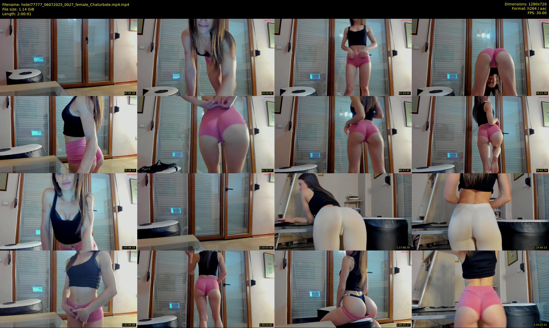 hotel77777 — 121 minute Chaturbate female cam show recording, 720p, Jul 6, 2025