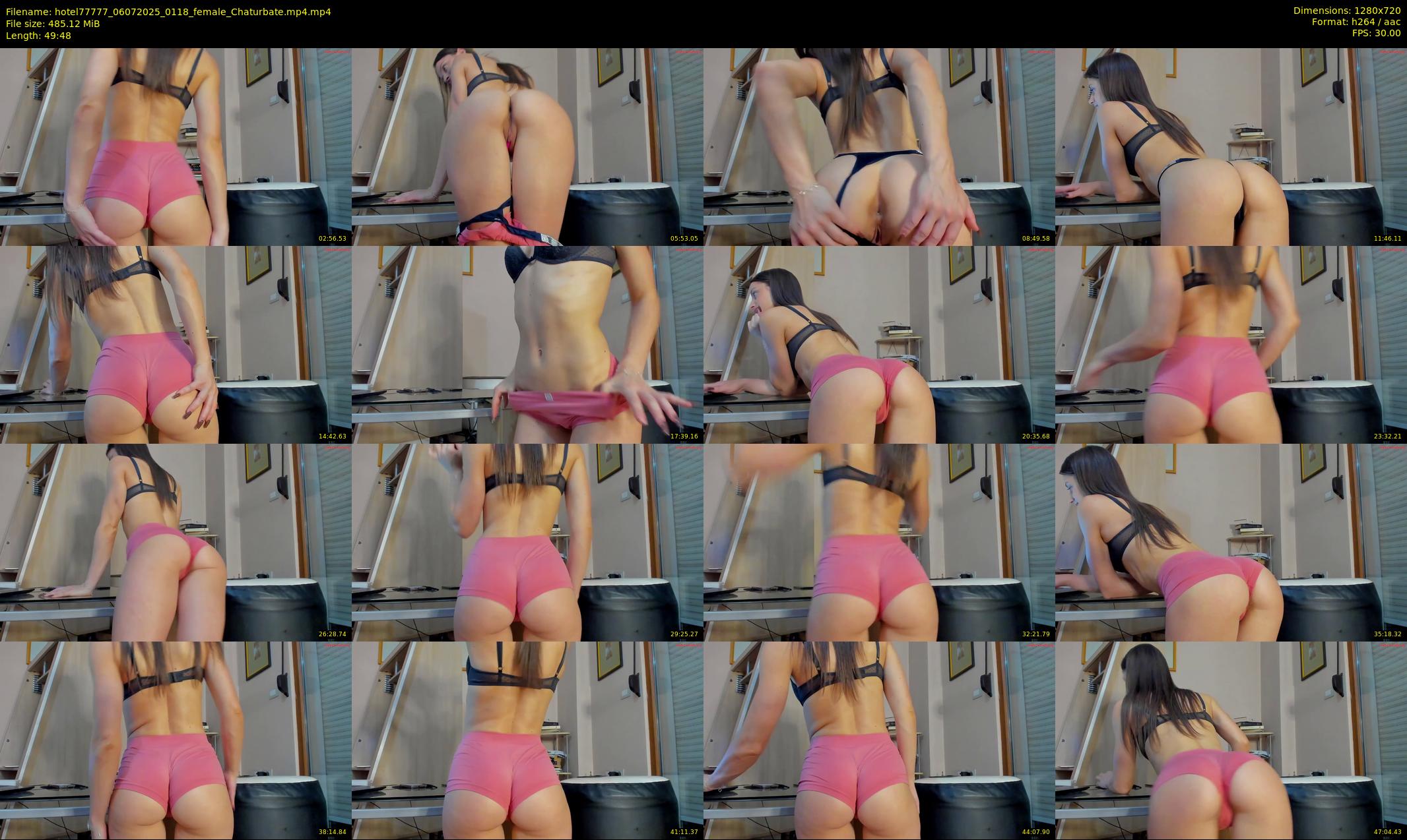 hotel77777 — 50 minute Chaturbate female cam show recording, 720p, Jul 6, 2025