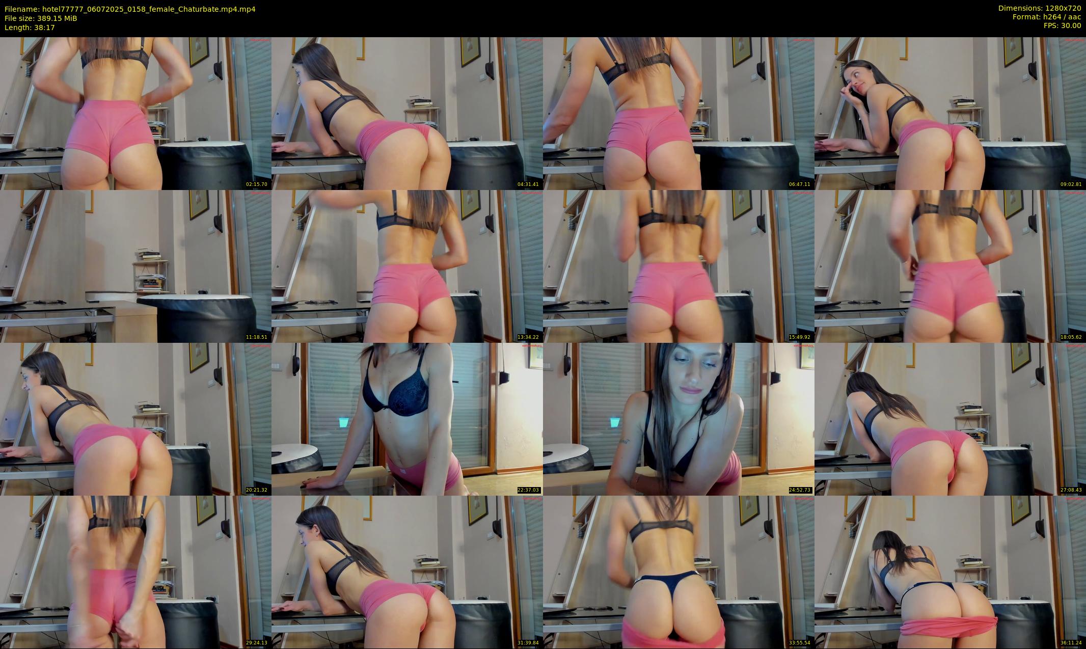 hotel77777 — 39 minute Chaturbate female cam show recording, 720p, Jul 6, 2025