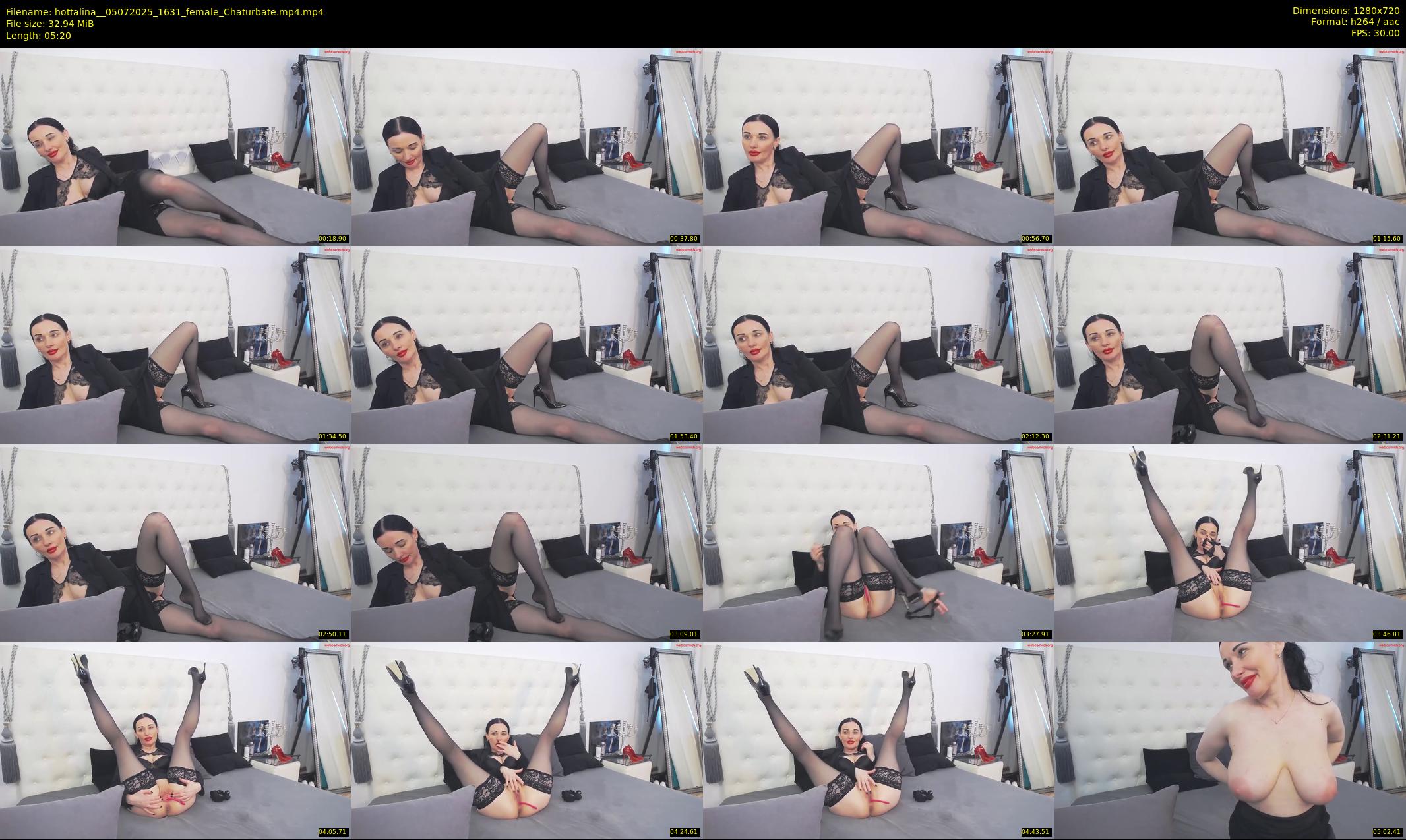hottalina_ — 6 minute Chaturbate female cam show recording, 720p, Jul 5, 2025