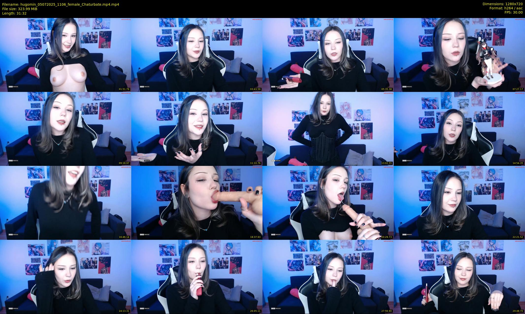 hugomin — 32 minute Chaturbate female cam show recording, 720p, Jul 5, 2025