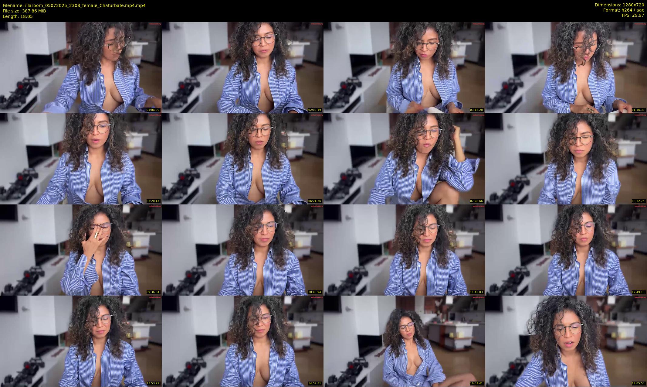 illaroom — 19 minute Chaturbate female cam show recording, 720p, Jul 5, 2025