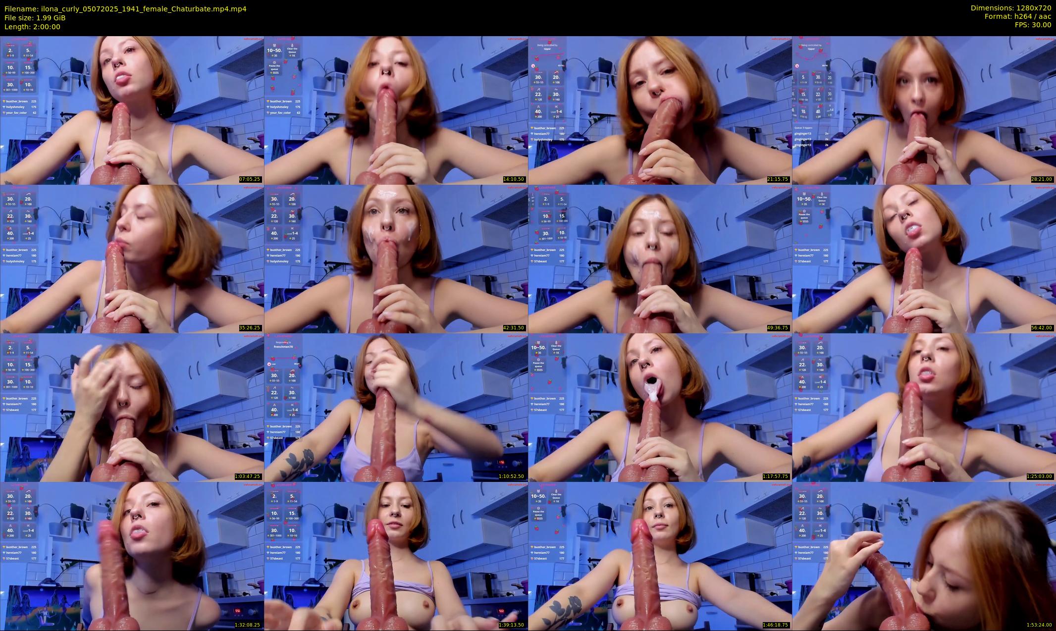 ilona_curly — 120 minute Chaturbate female cam show recording, 720p, Jul 5, 2025