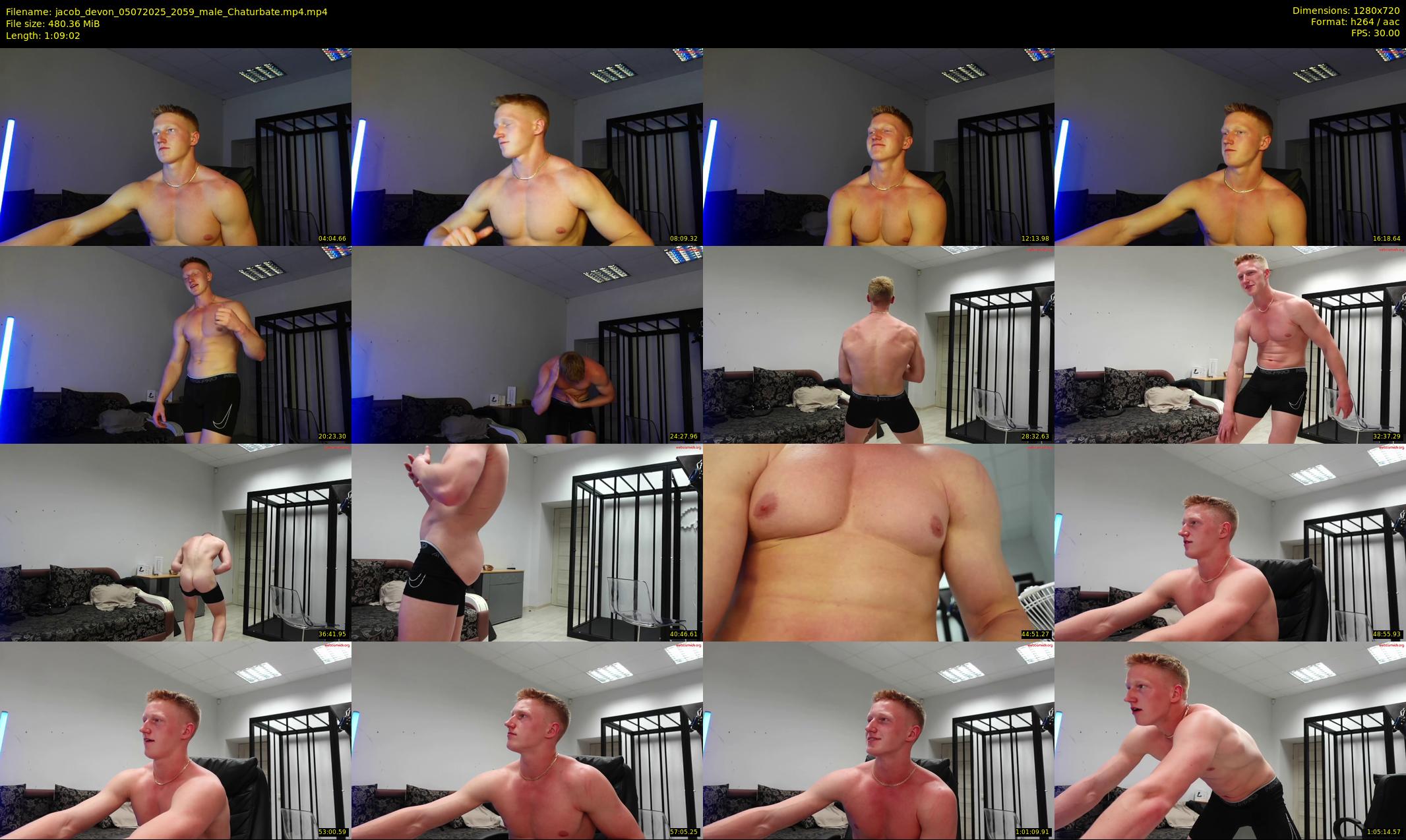 jacob_devon — 70 minute Chaturbate male cam show recording, 720p, Jul 5, 2025