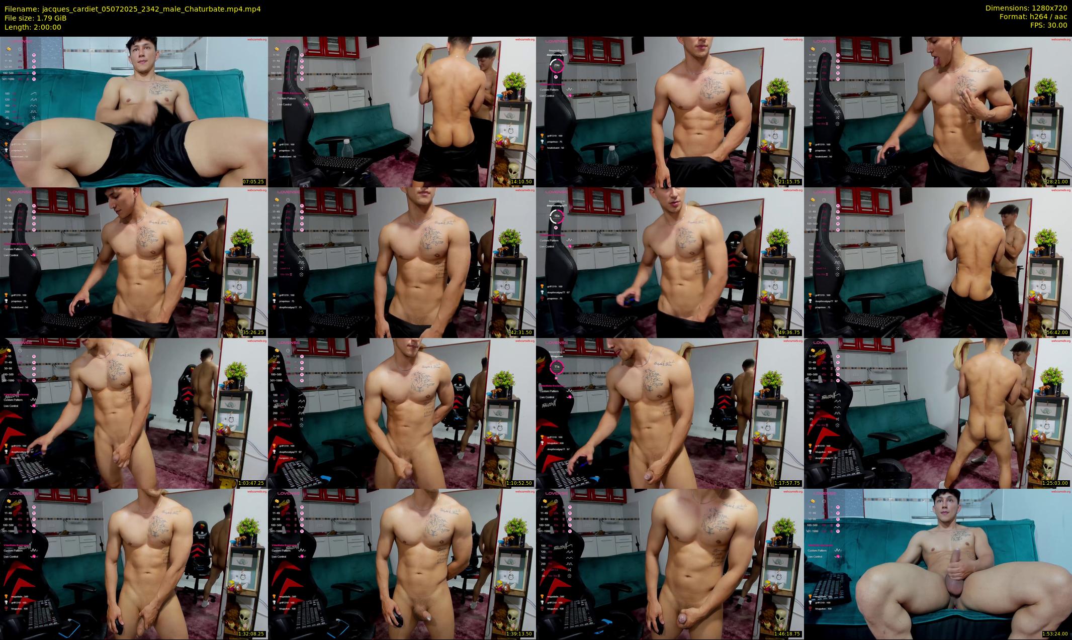 jacques_cardiet — 120 minute Chaturbate male cam show recording, 720p, Jul 5, 2025