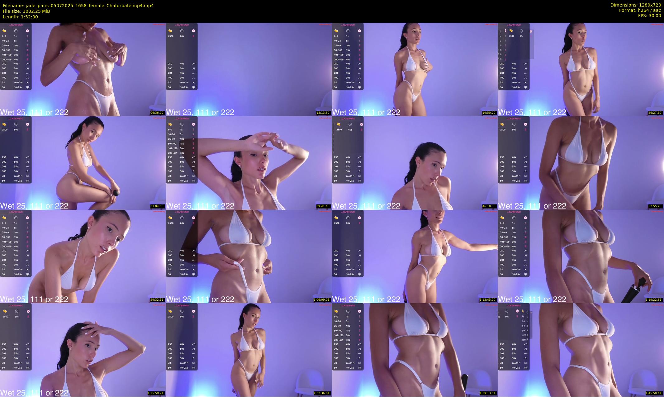 jade_paris — 112 minute Chaturbate female cam show recording, 720p, Jul 5, 2025