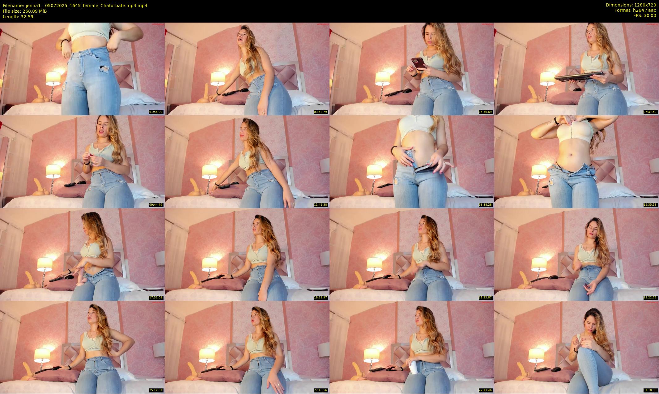 jenna1_ — 33 minute Chaturbate female cam show recording, 720p, Jul 5, 2025