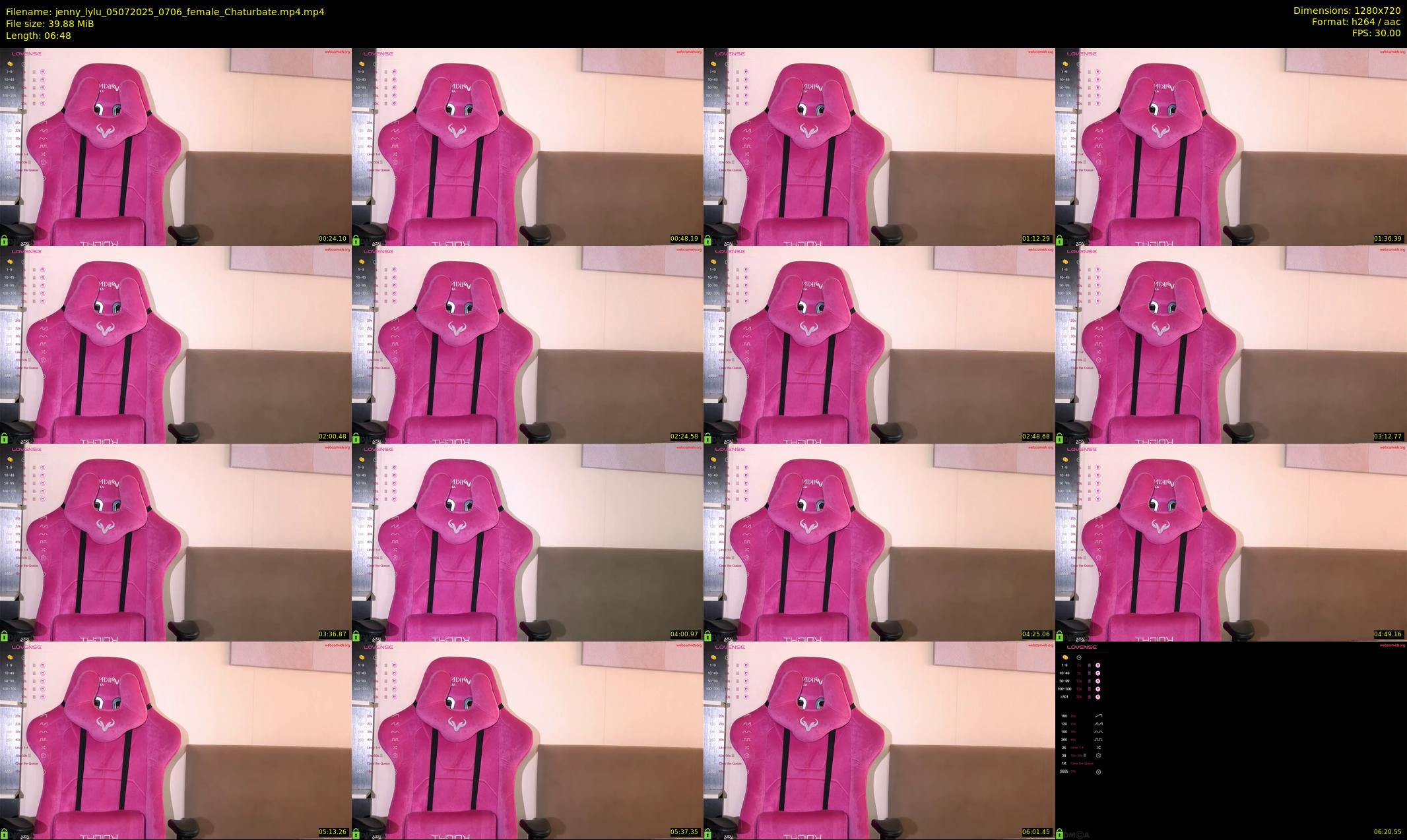 jenny_lylu — 7 minute Chaturbate female cam show recording, 720p, Jul 5, 2025