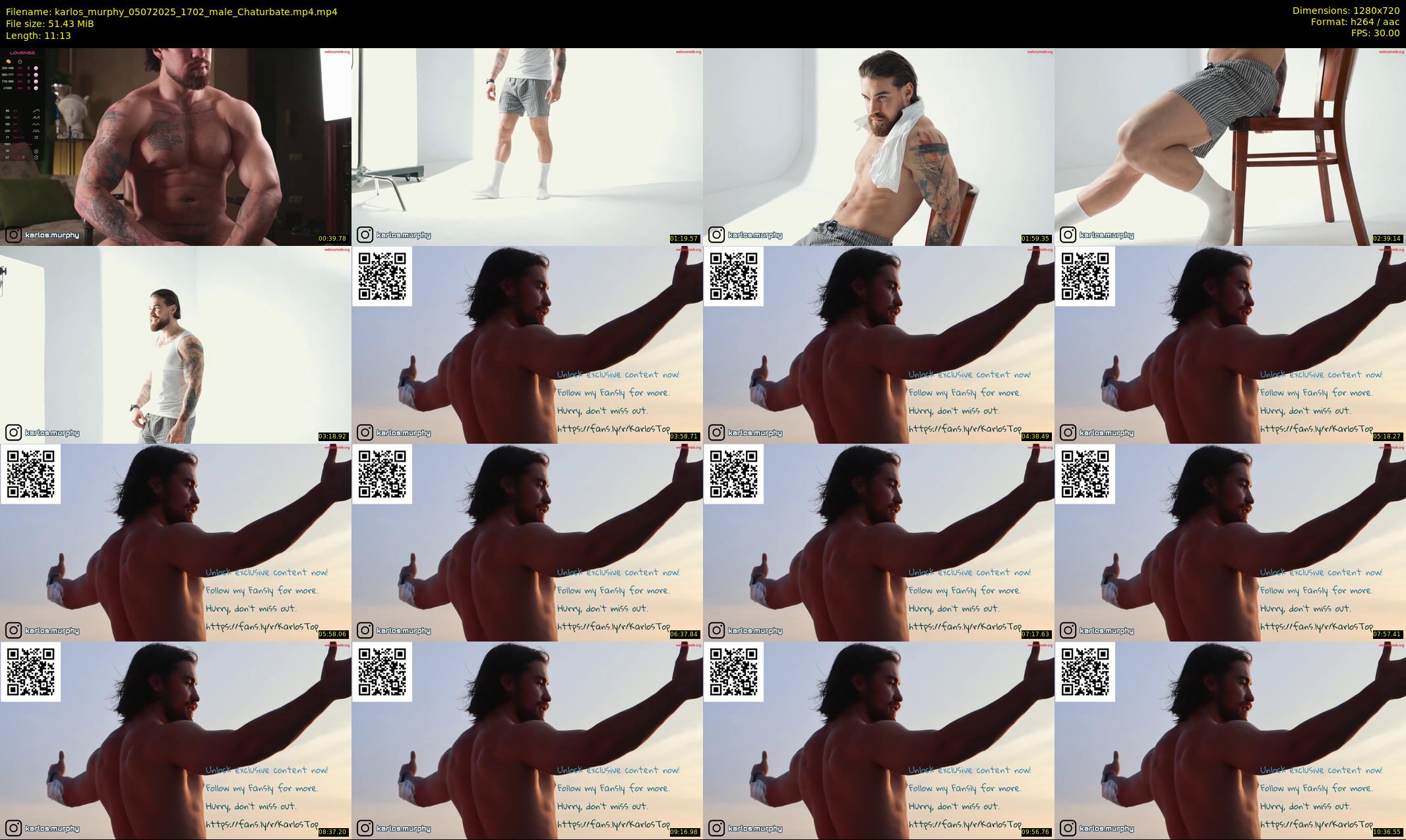 karlos_murphy — 12 minute Chaturbate male cam show recording, 720p, Jul 5, 2025