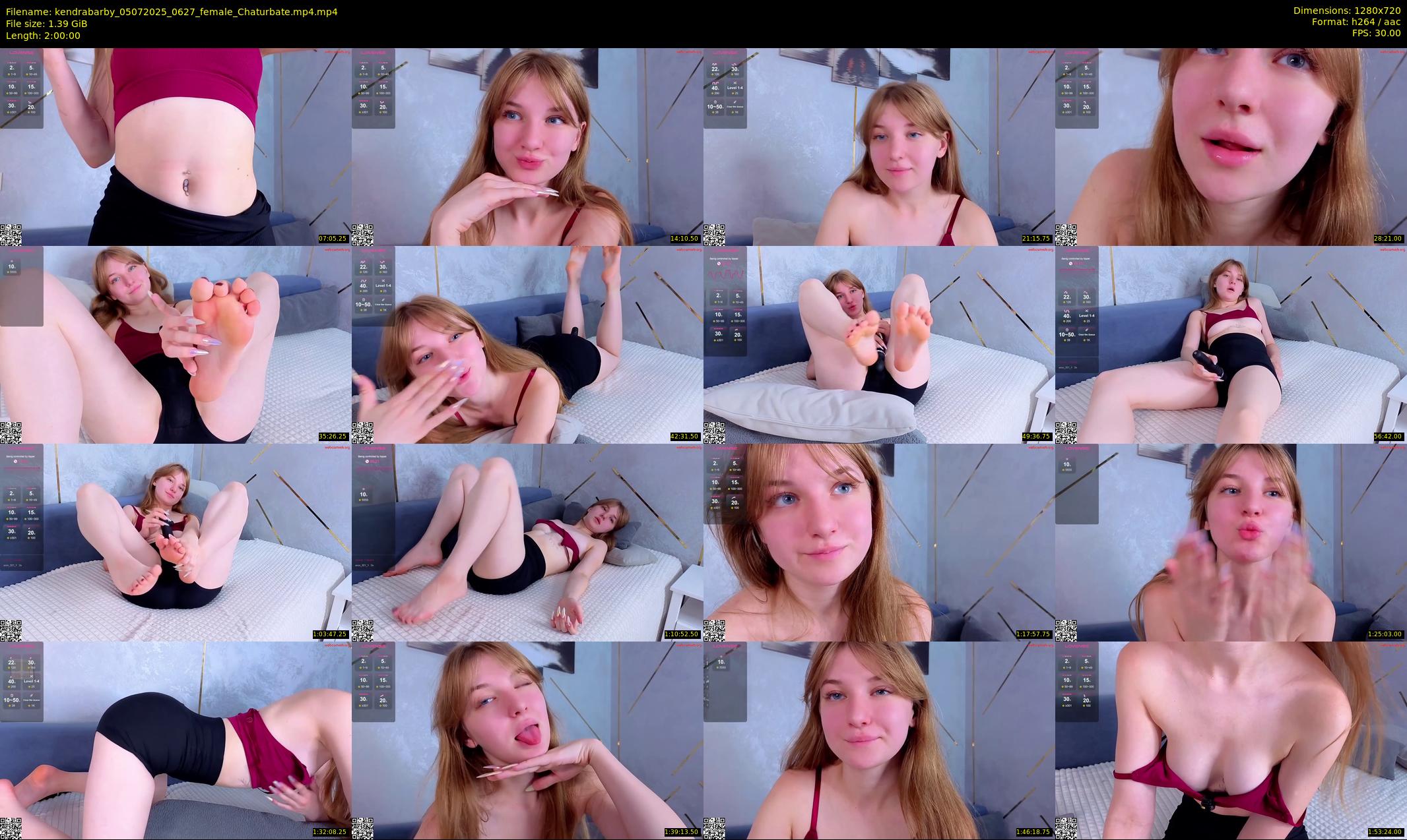 kendrabarby — 120 minute Chaturbate female cam show recording, 720p, Jul 5, 2025
