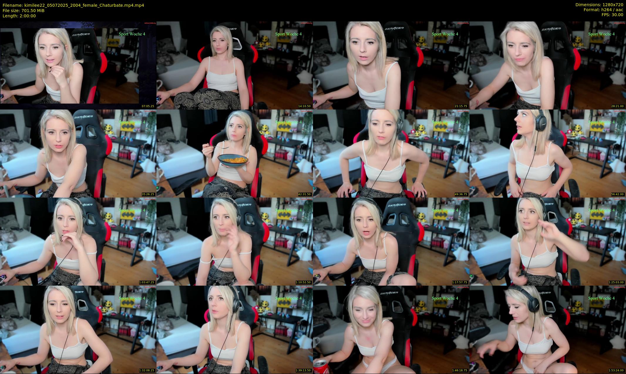 kimilee22 — 120 minute Chaturbate female cam show recording, 720p, Jul 5, 2025