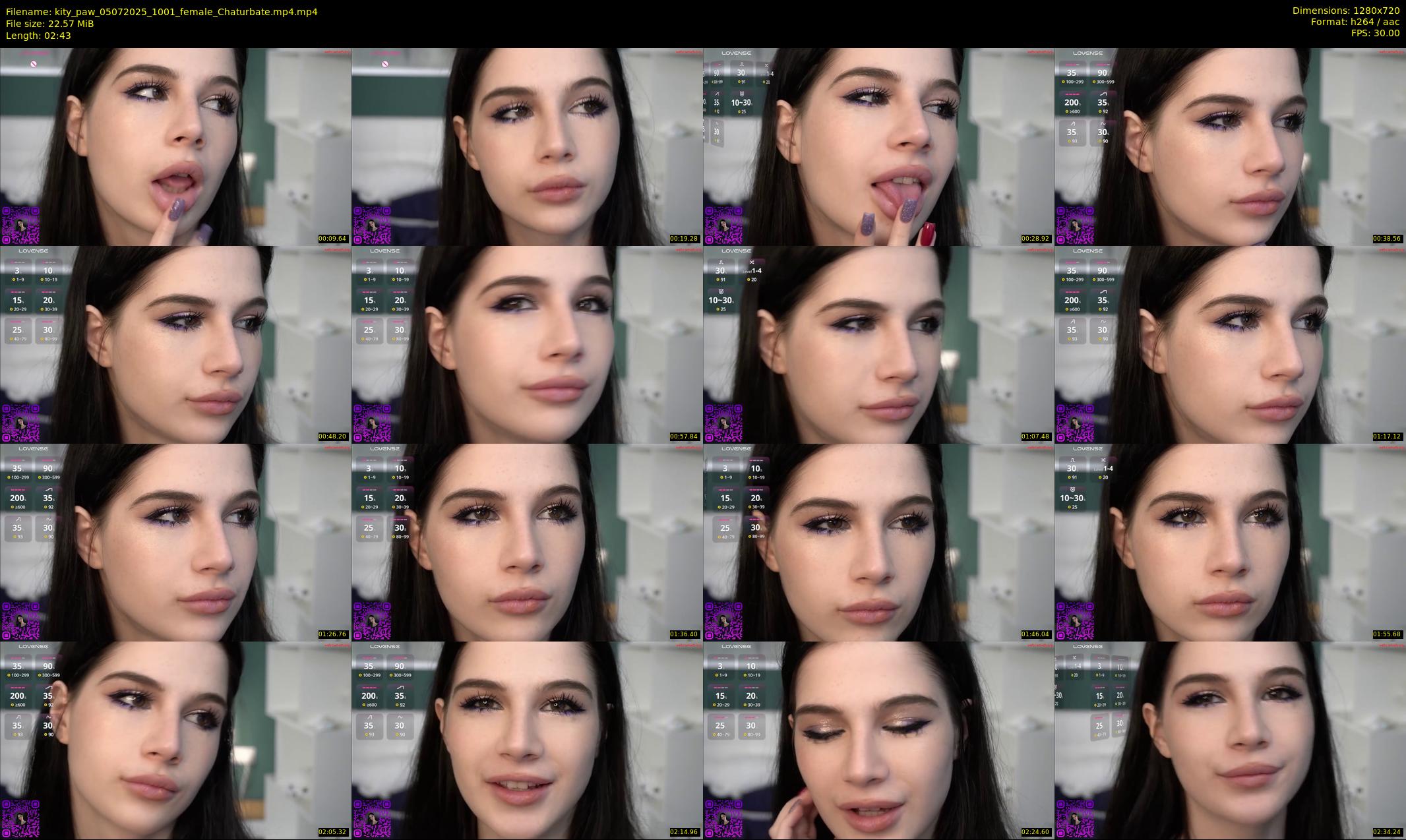 kity_paw — 3 minute Chaturbate female cam show recording, 720p, Jul 5, 2025
