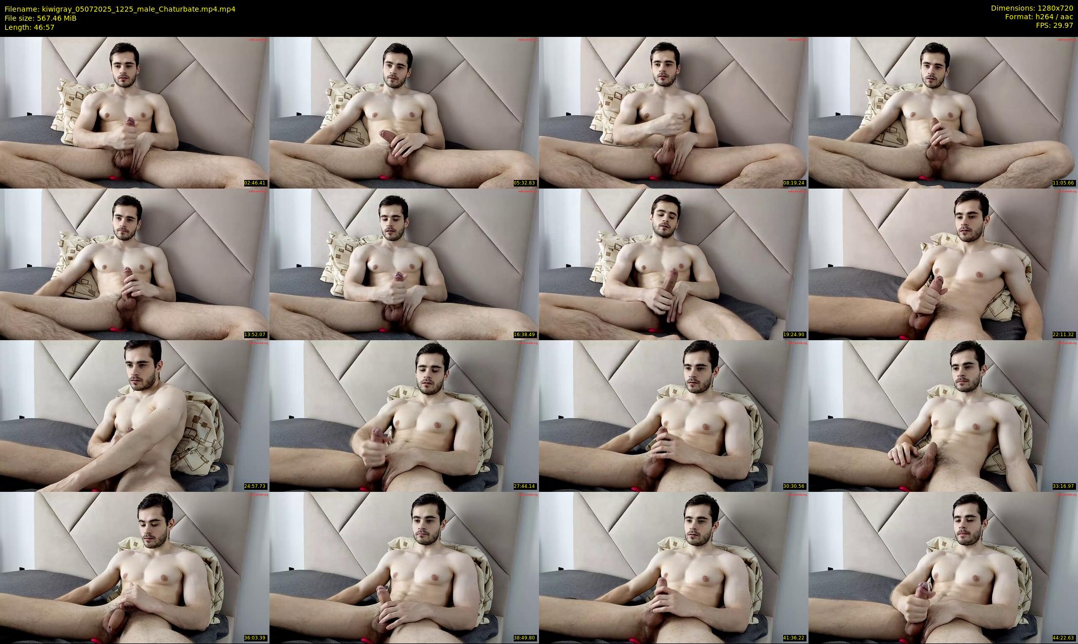 kiwigray — 47 minute Chaturbate male cam show recording, 720p, Jul 5, 2025