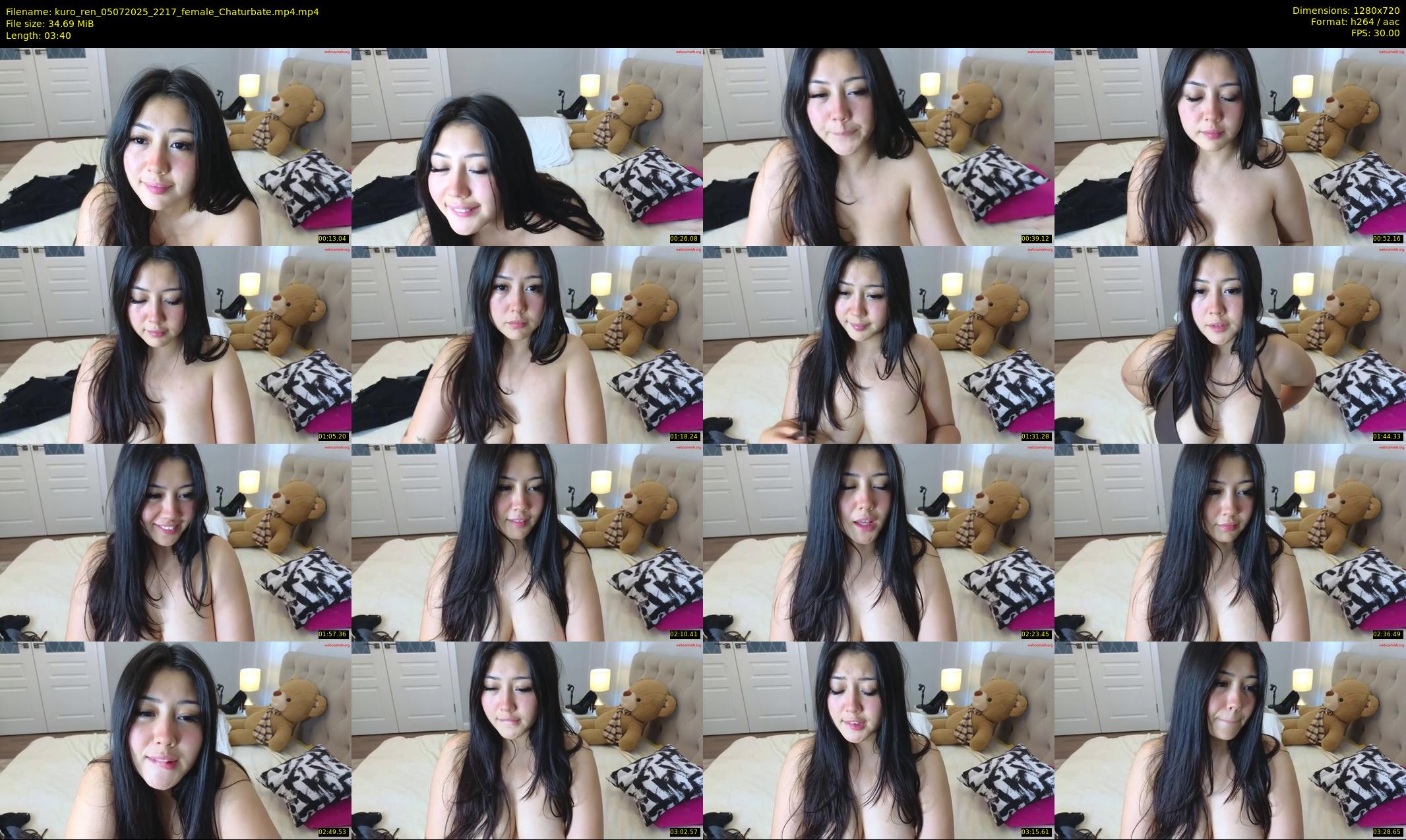kuro_ren — 4 minute Chaturbate female cam show recording, 720p, Jul 5, 2025