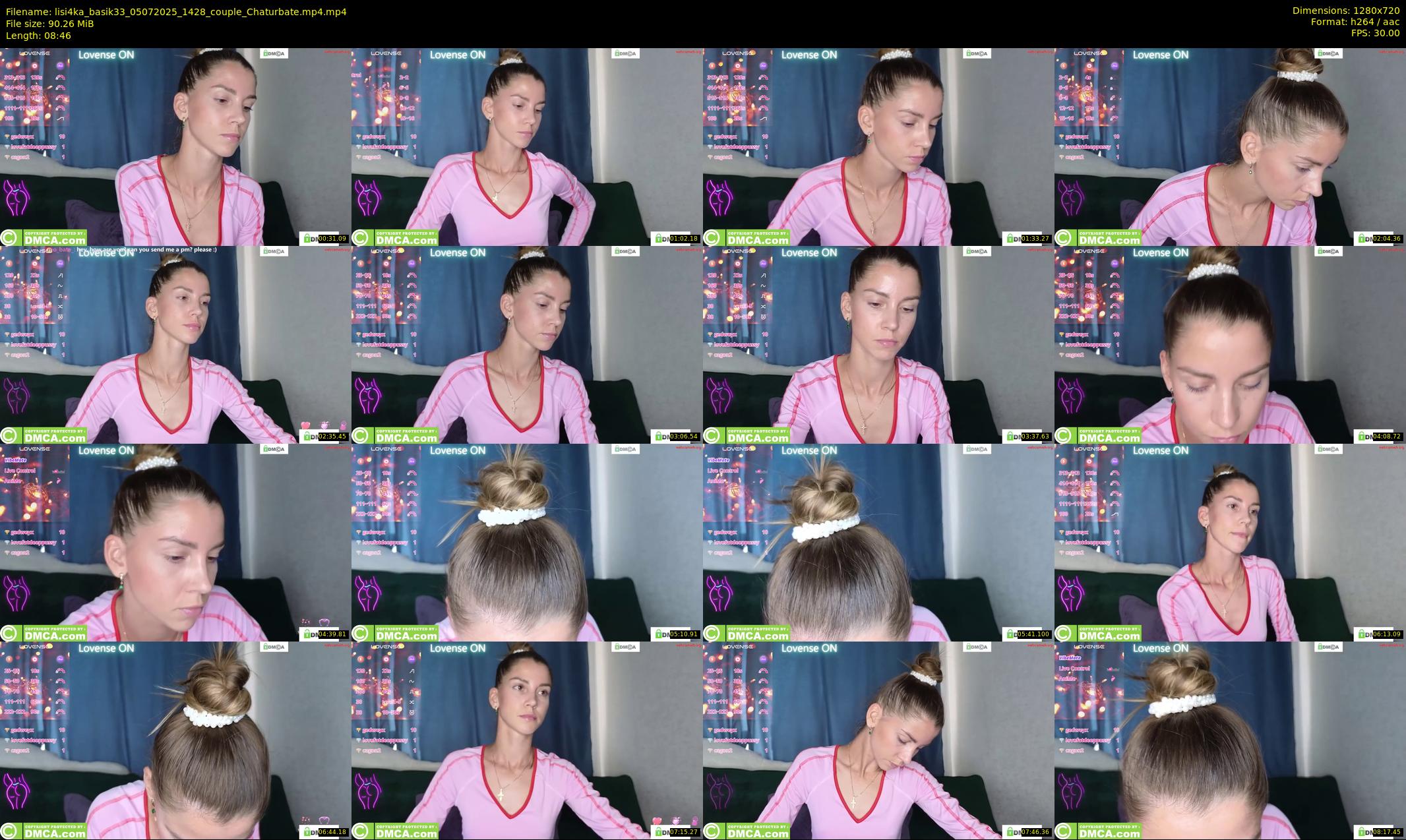 lisi4ka_basik33 — 9 minute Chaturbate couple cam show recording, 720p, Jul 5, 2025