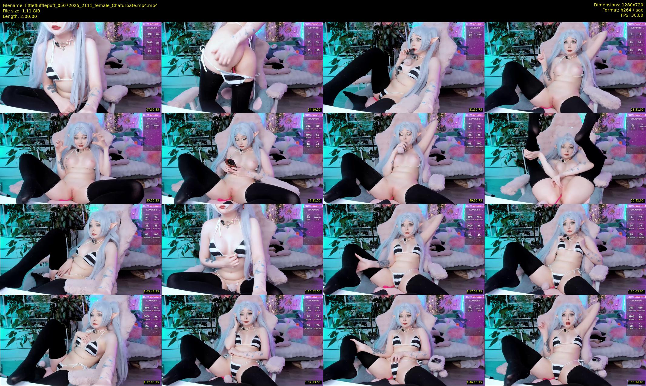 littleflufflepuff — 120 minute Chaturbate female cam show recording, 720p, Jul 5, 2025