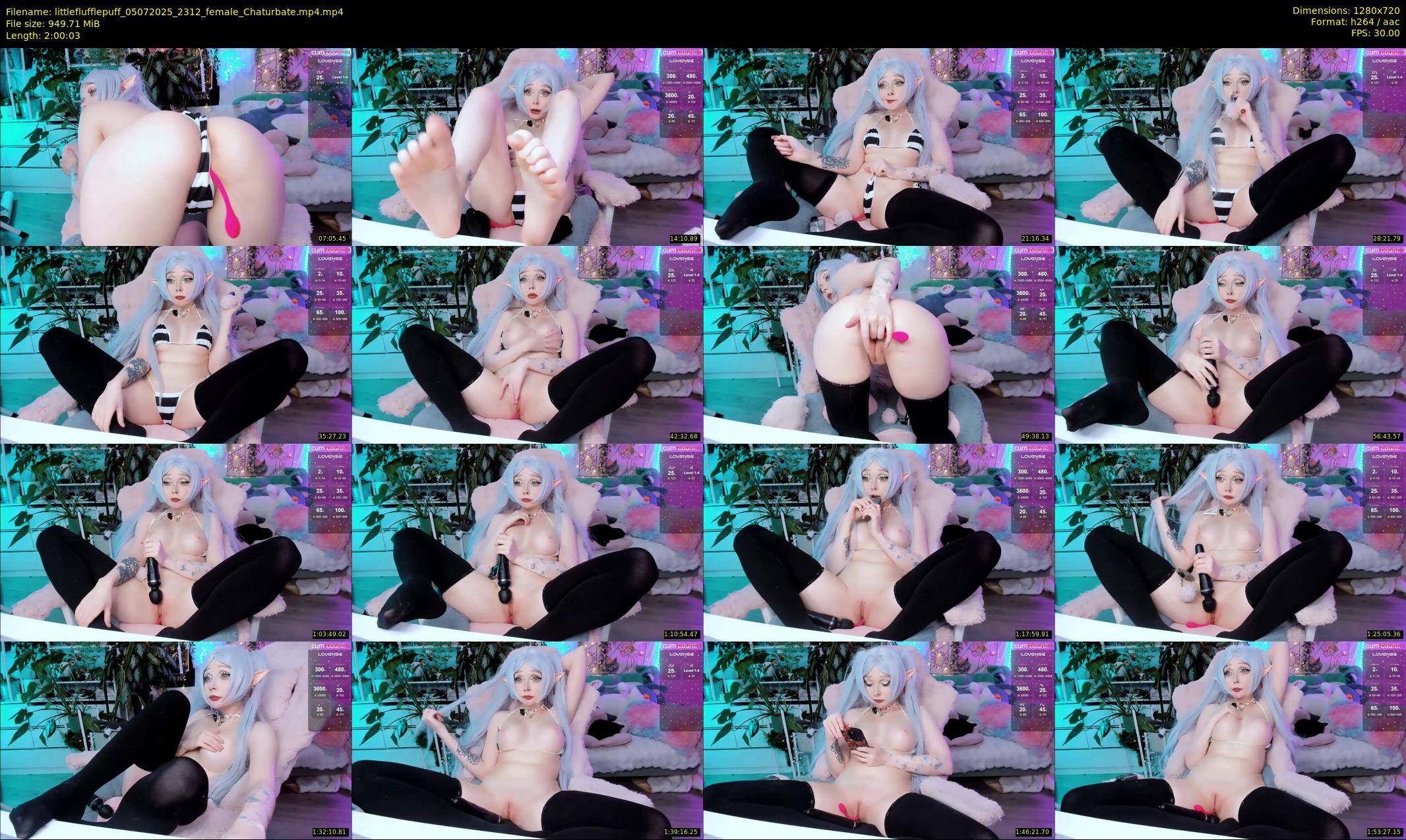 littleflufflepuff — 121 minute Chaturbate female cam show recording, 720p, Jul 5, 2025