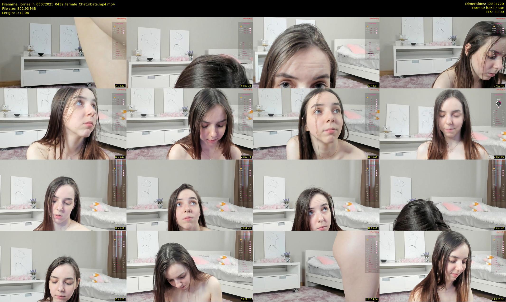 lornaelin — 73 minute Chaturbate female cam show recording, 720p, Jul 6, 2025
