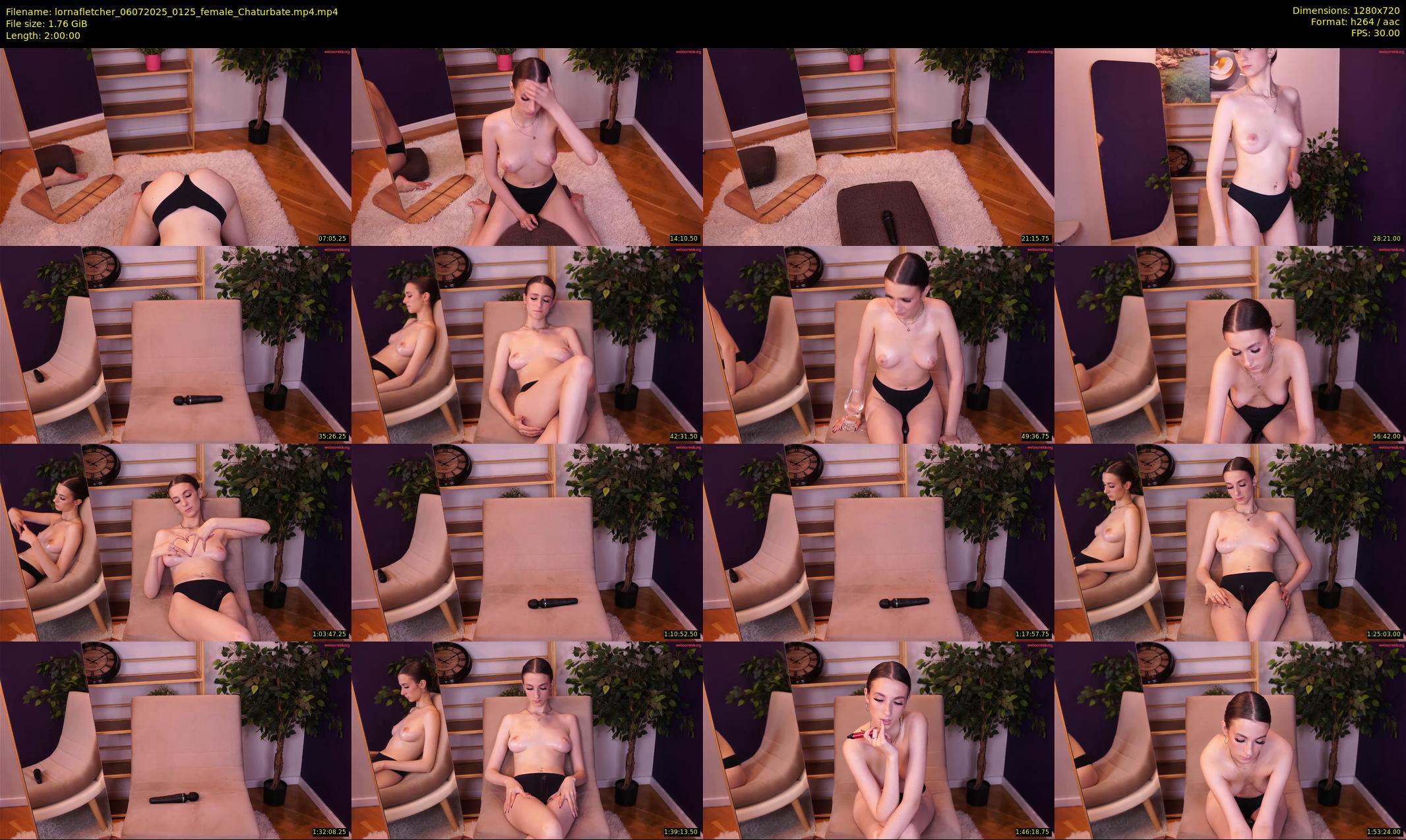 lornafletcher — 120 minute Chaturbate female cam show recording, 720p, Jul 6, 2025