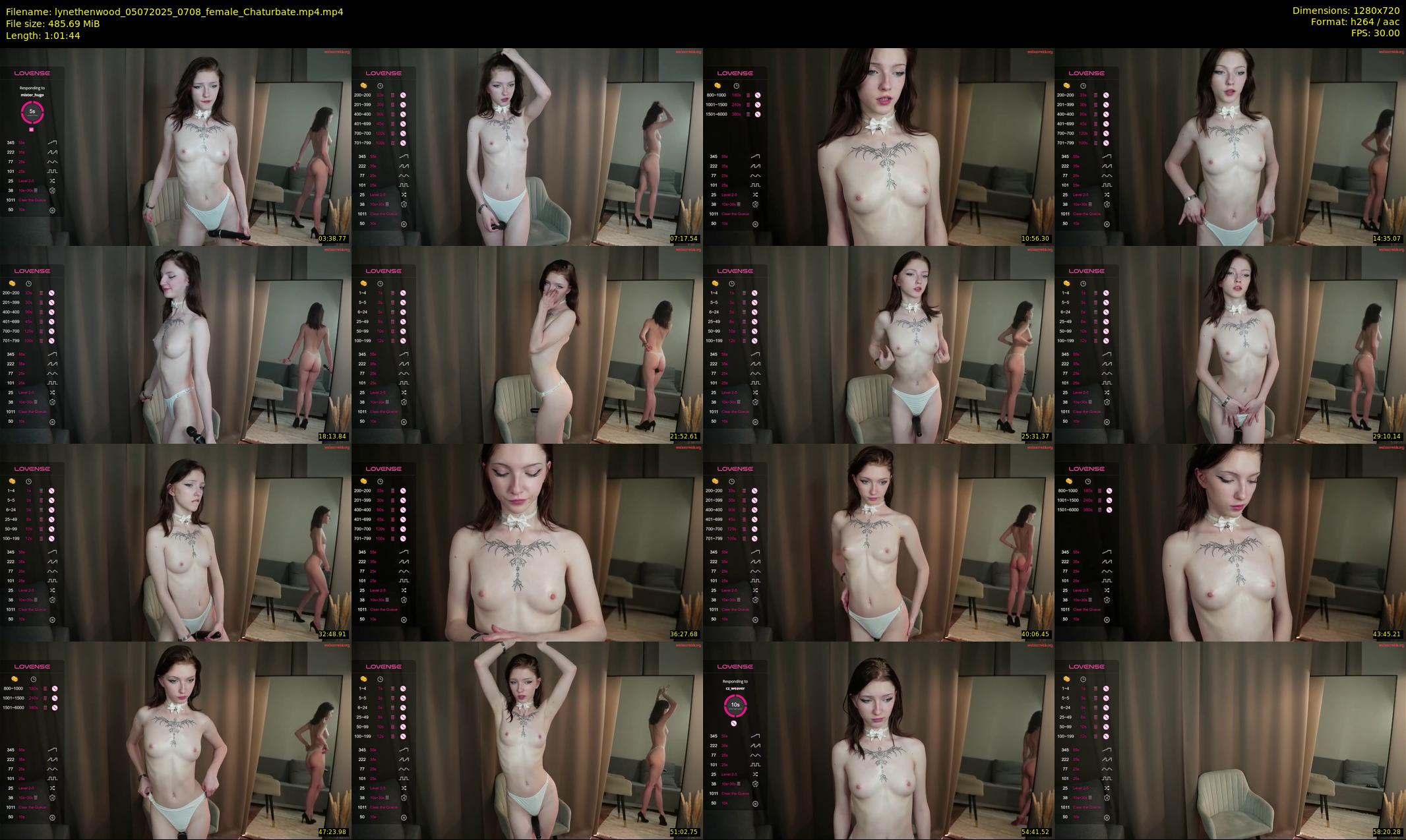 lynethenwood — 62 minute Chaturbate female cam show recording, 720p, Jul 5, 2025