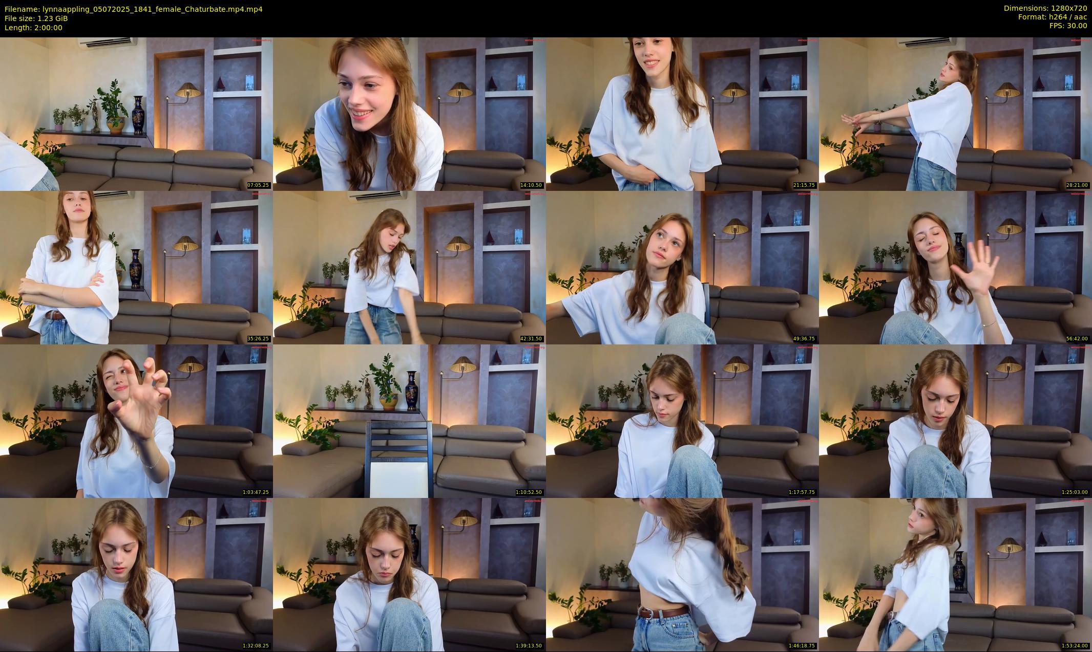 lynnaappling — 120 minute Chaturbate female cam show recording, 720p, Jul 5, 2025