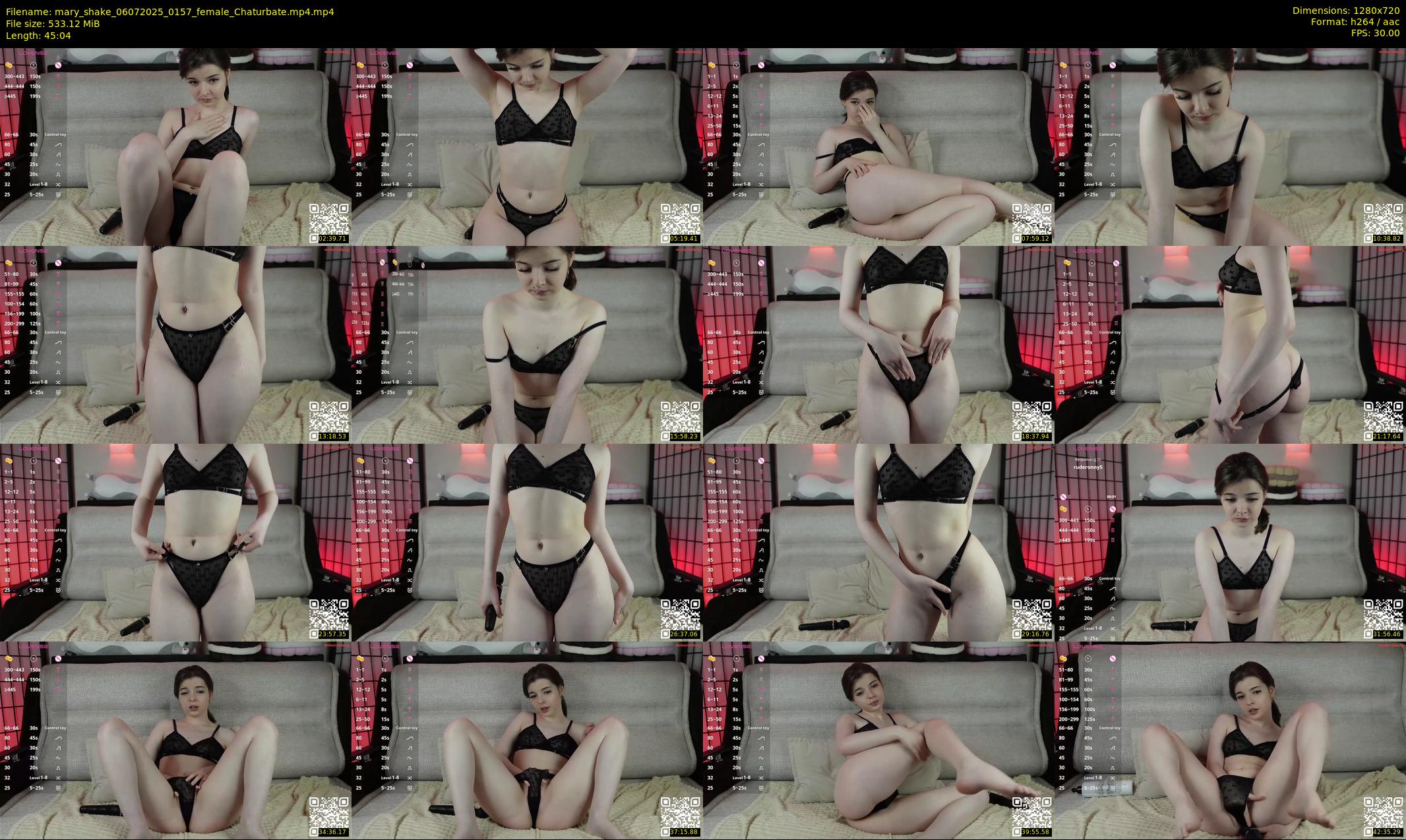 mary_shake — 46 minute Chaturbate female cam show recording, 720p, Jul 6, 2025