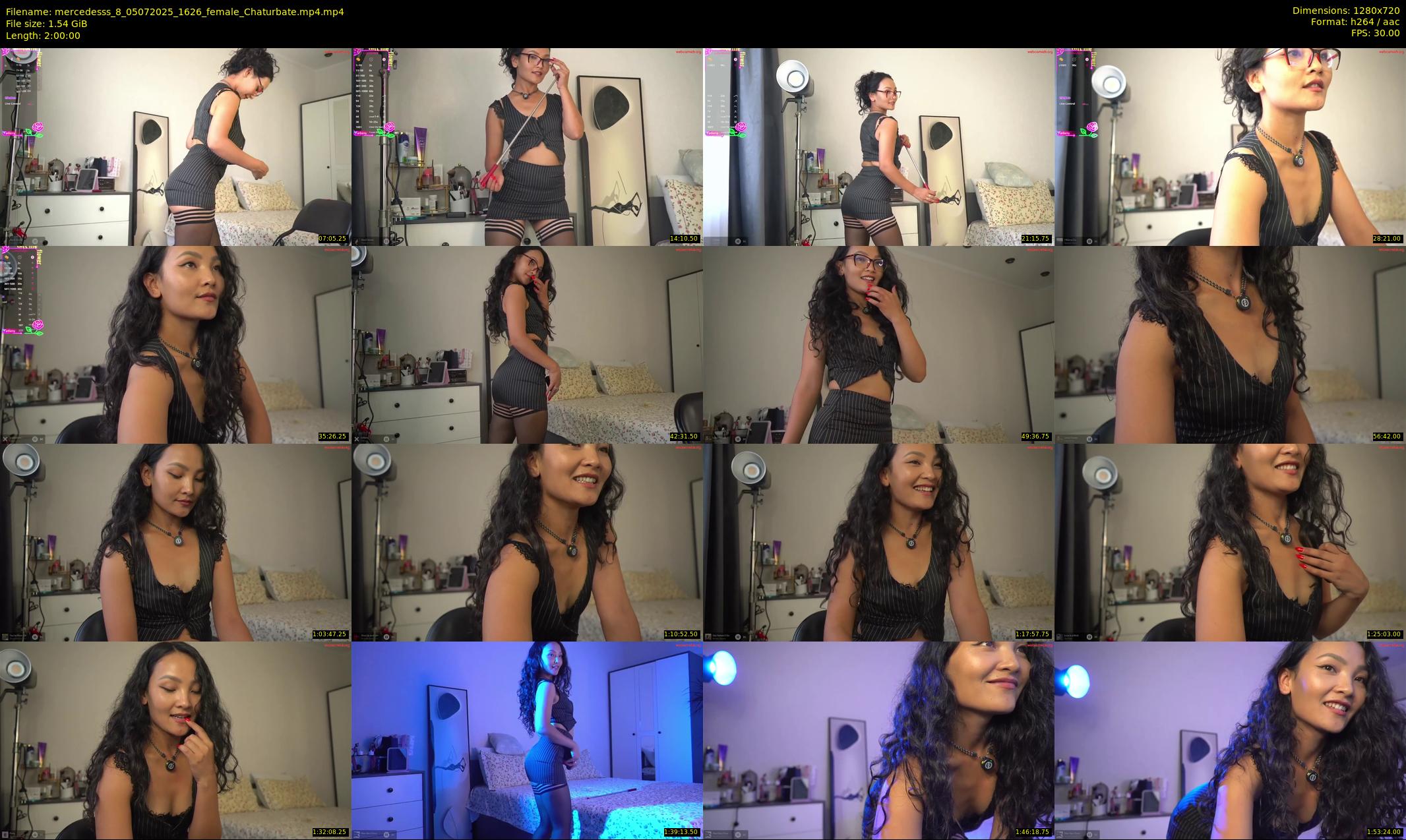 mercedesss_8 — 120 minute Chaturbate female cam show recording, 720p, Jul 5, 2025