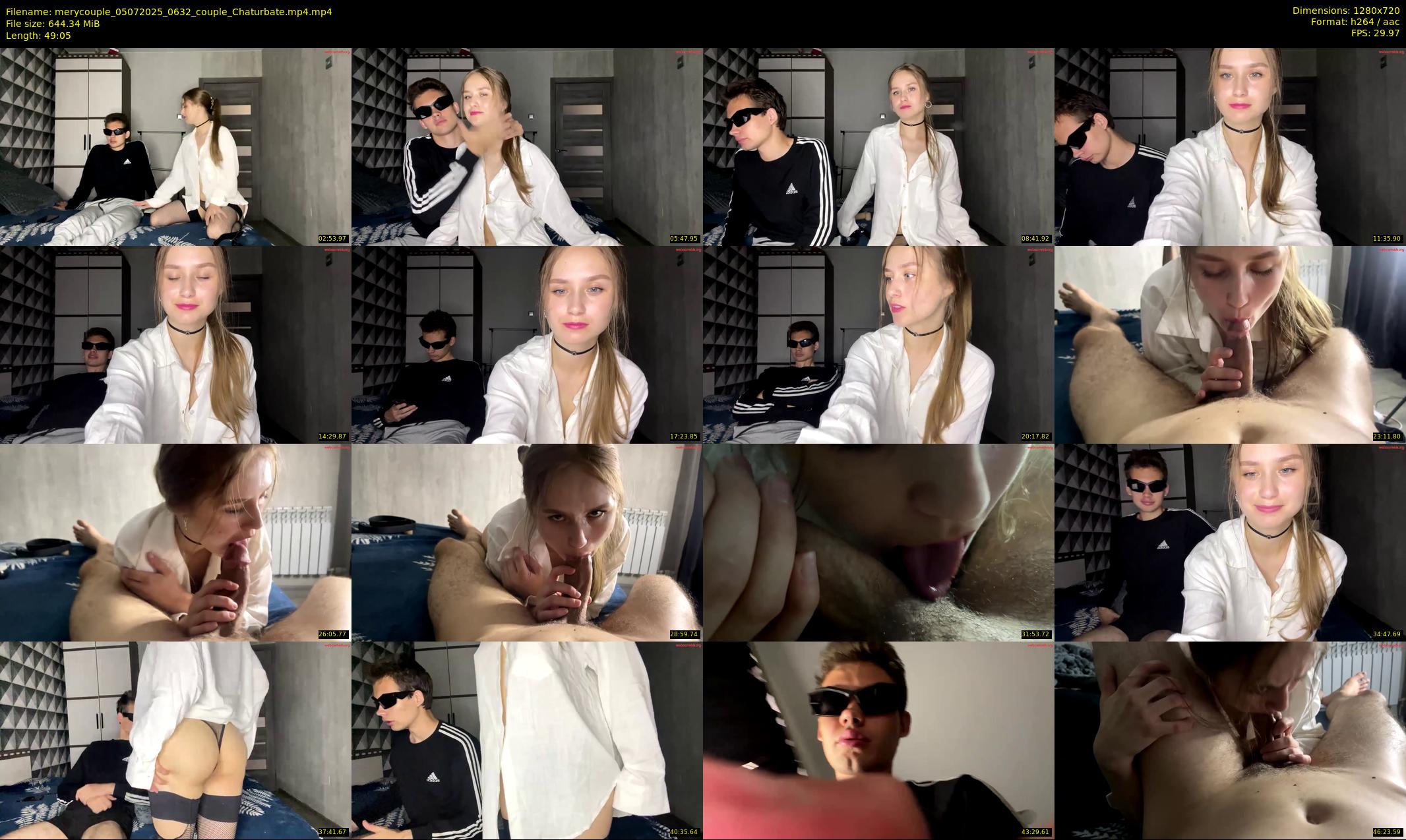 merycouple — 50 minute Chaturbate couple cam show recording, 720p, Jul 5, 2025
