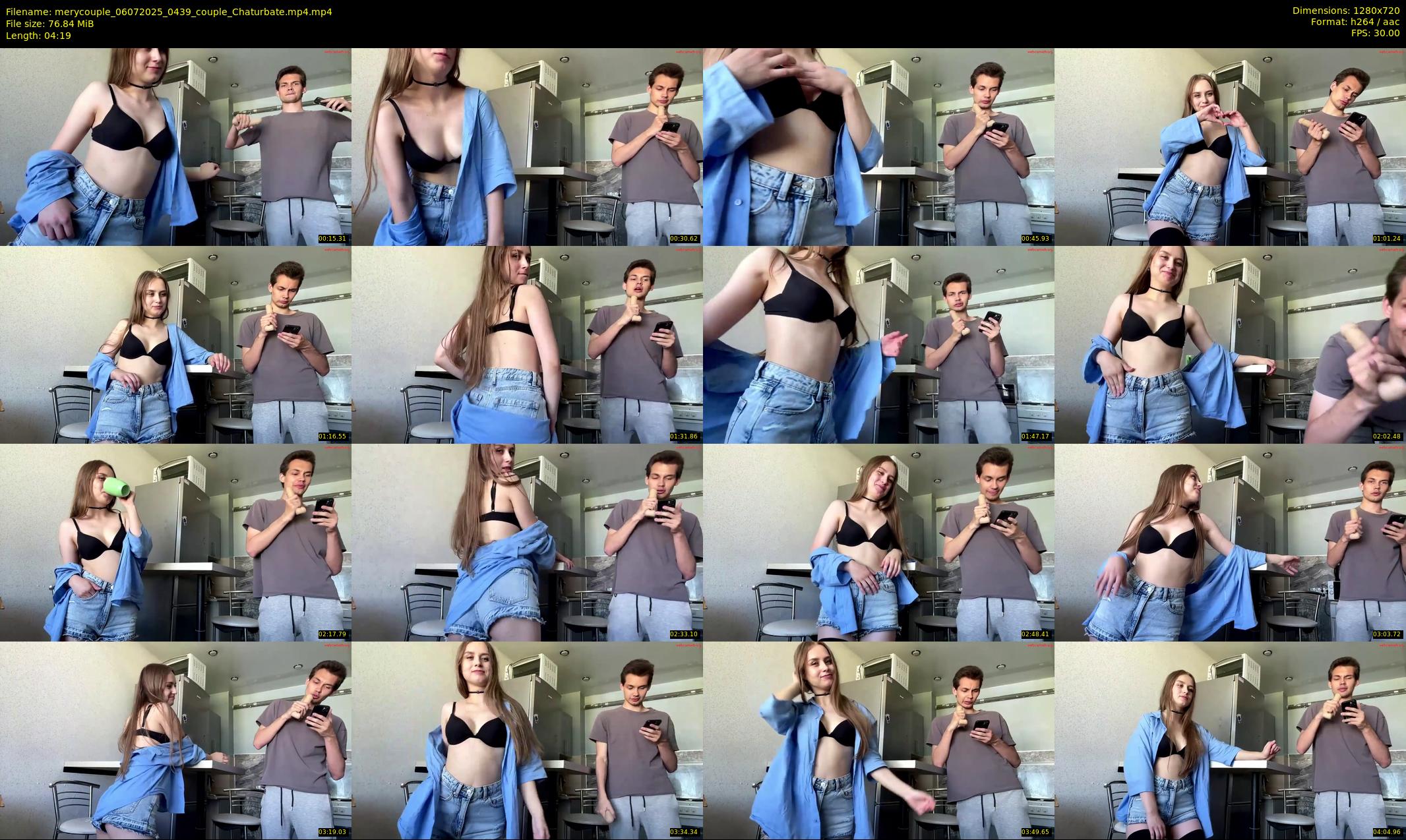 merycouple — 5 minute Chaturbate couple cam show recording, 720p, Jul 6, 2025