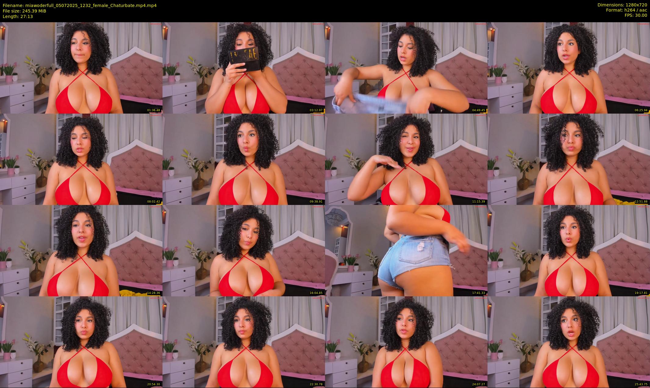 miawoderfull — 28 minute Chaturbate female cam show recording, 720p, Jul 5, 2025