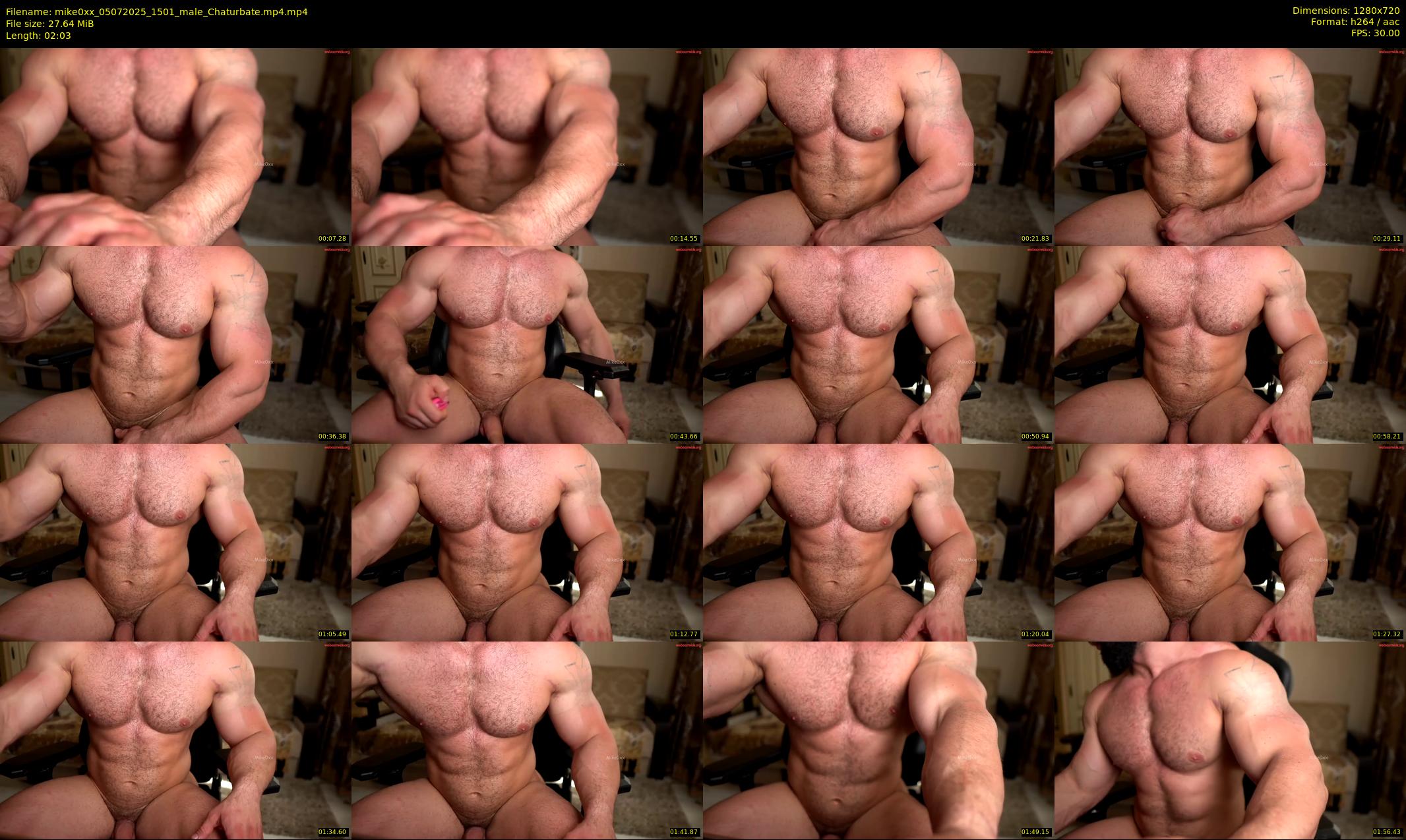mike0xx — 3 minute Chaturbate male cam show recording, 720p, Jul 5, 2025