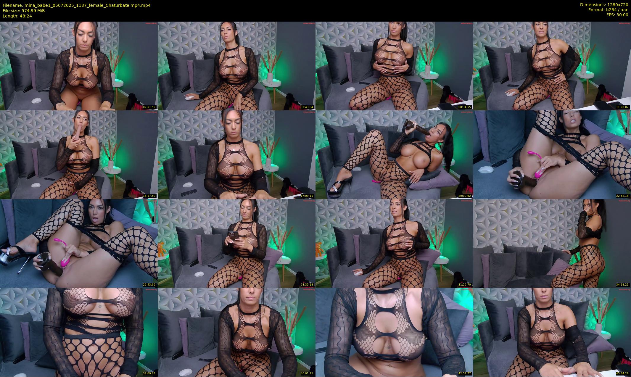 mina_babe1 — 49 minute Chaturbate female cam show recording, 720p, Jul 5, 2025