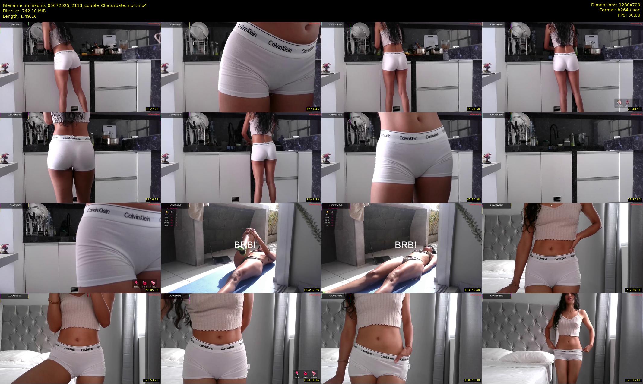 minikunis — 110 minute Chaturbate couple cam show recording, 720p, Jul 5, 2025