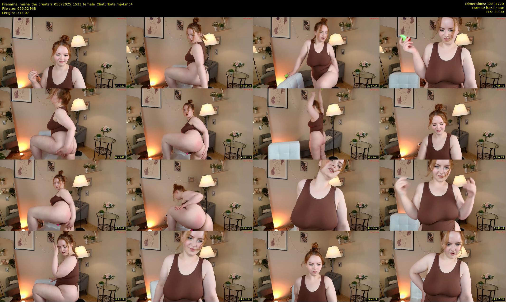 misha_the_createrr — 74 minute Chaturbate female cam show recording, 720p, Jul 5, 2025