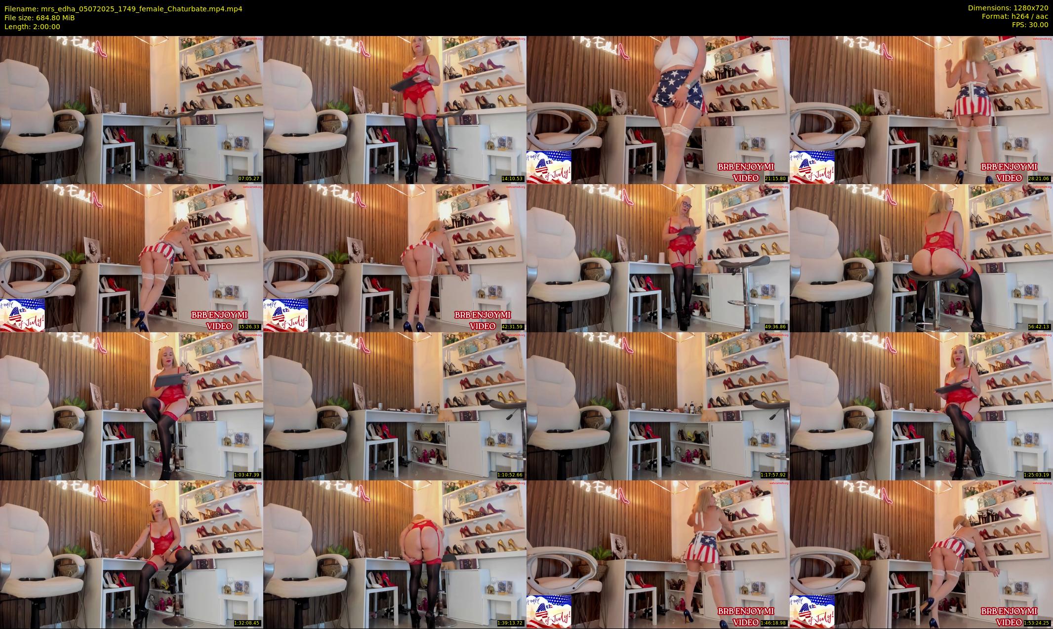 mrs_edha — 120 minute Chaturbate female cam show recording, 720p, Jul 5, 2025