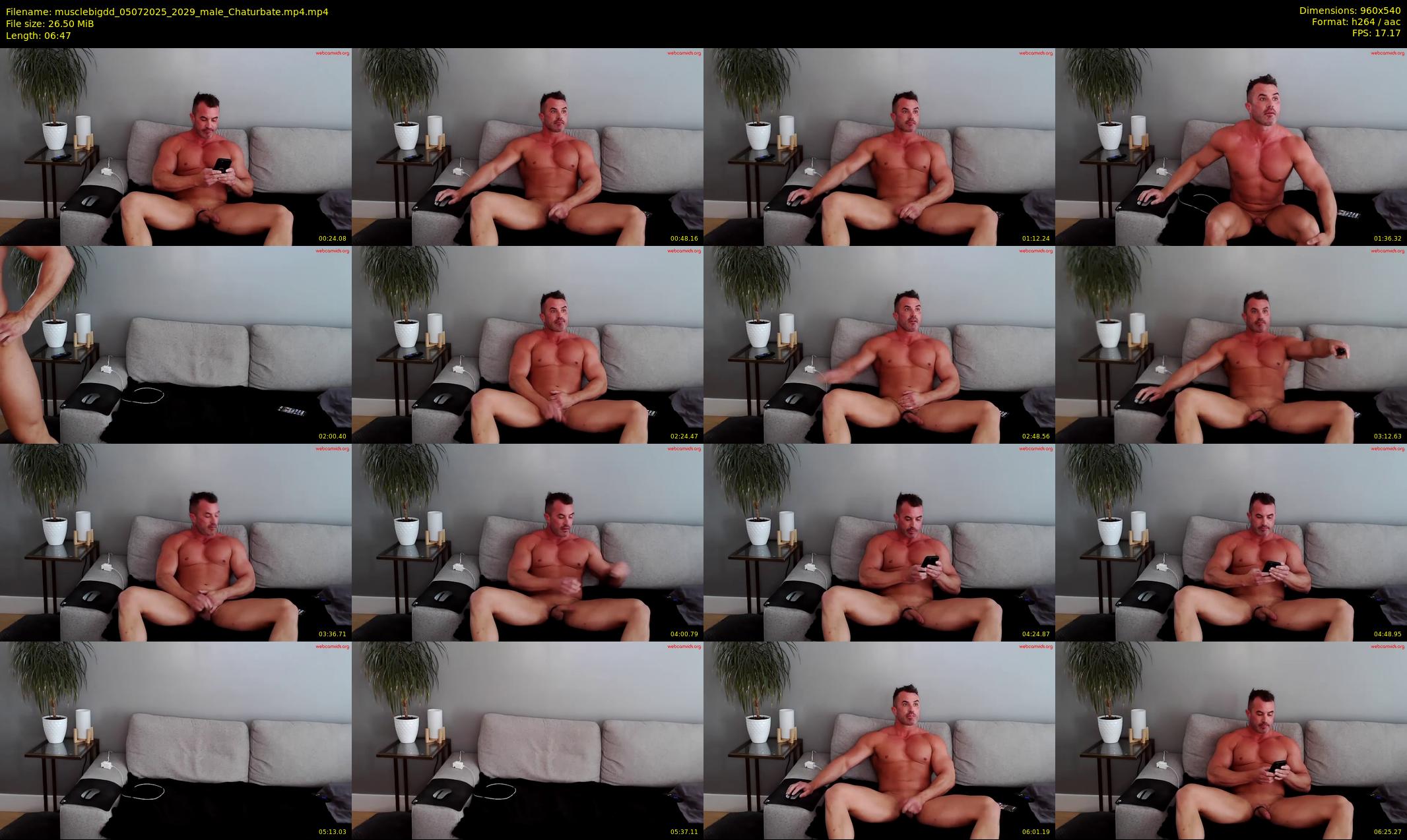 musclebigdd — 7 minute Chaturbate male cam show recording, 480p, Jul 5, 2025