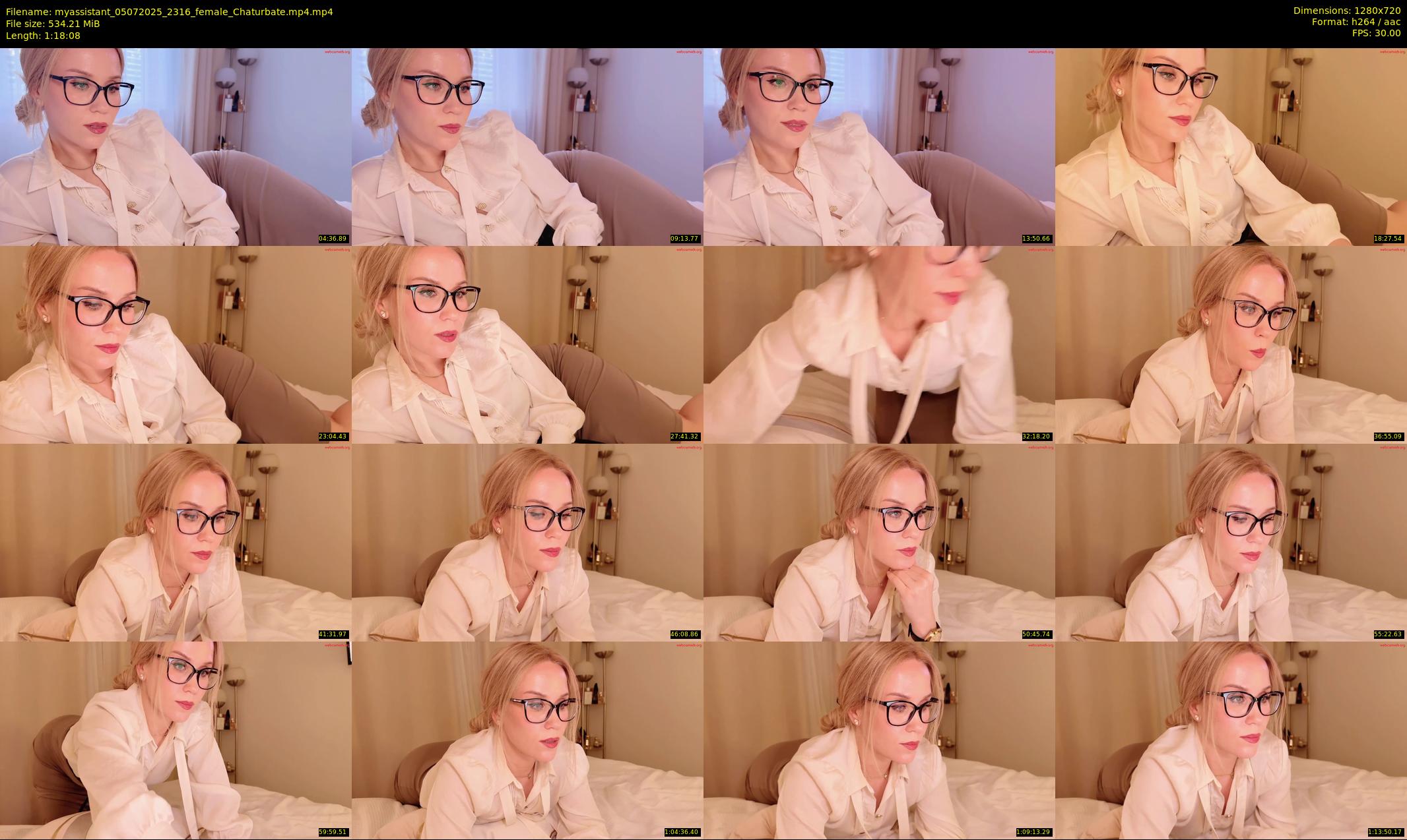 myassistant — 79 minute Chaturbate female cam show recording, 720p, Jul 5, 2025