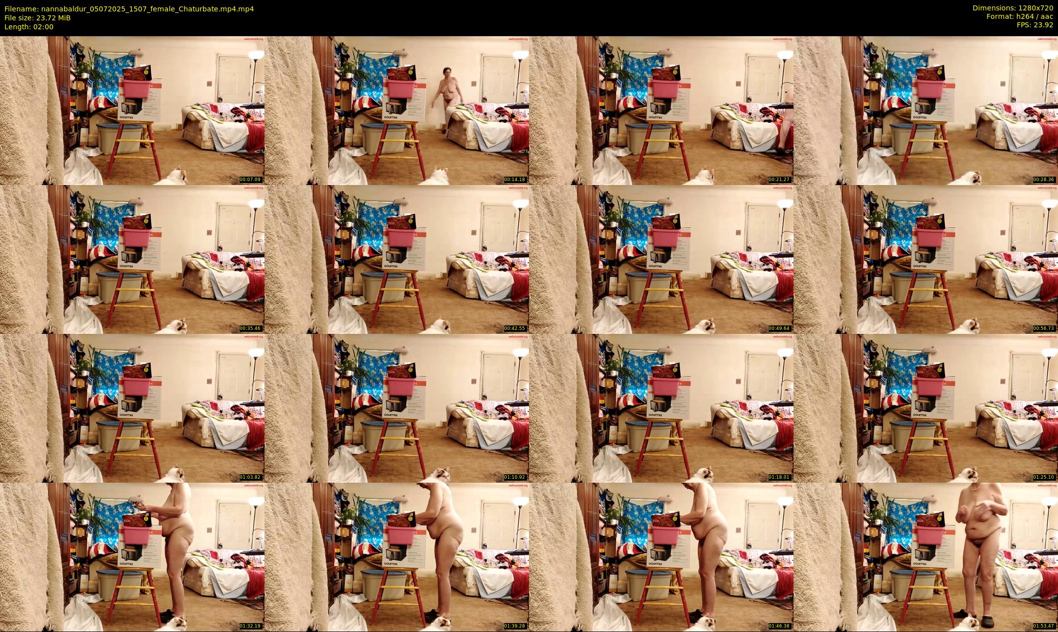 nannabaldur — 2 minute Chaturbate female cam show recording, 720p, Jul 5, 2025