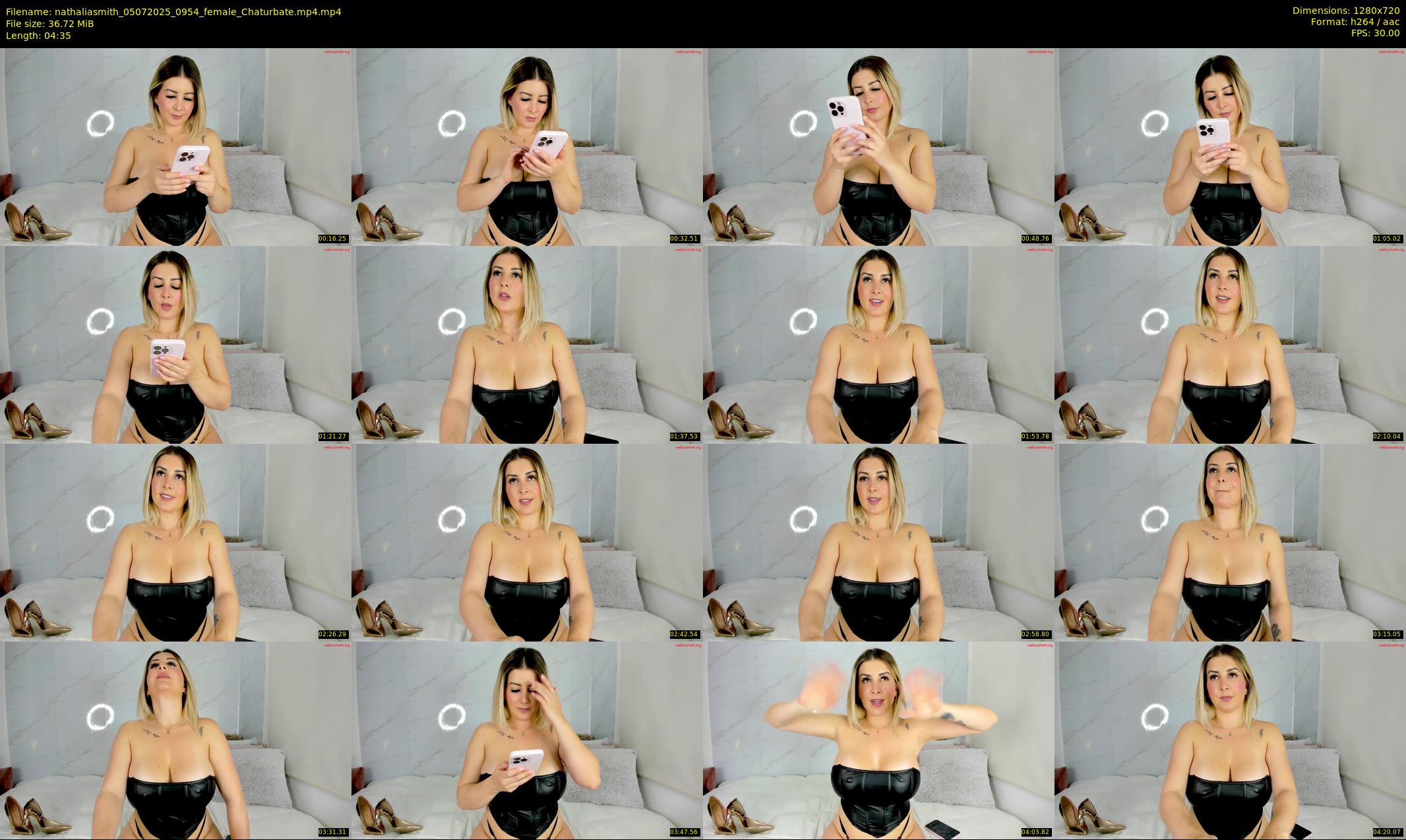 nathaliasmith — 5 minute Chaturbate female cam show recording, 720p, Jul 5, 2025