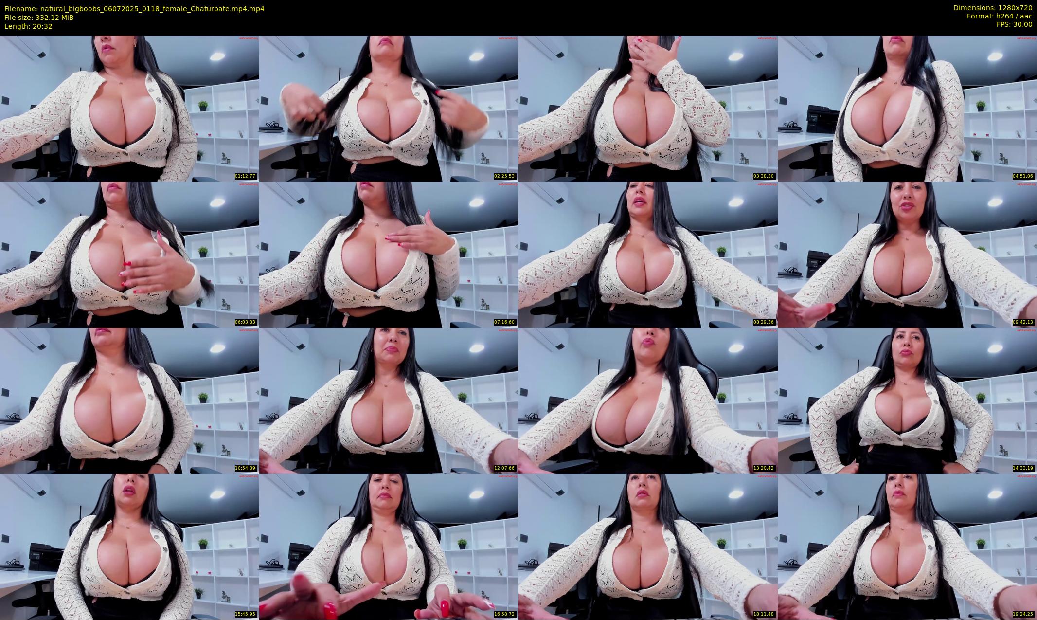natural_bigboobs — 21 minute Chaturbate female cam show recording, 720p, Jul 6, 2025