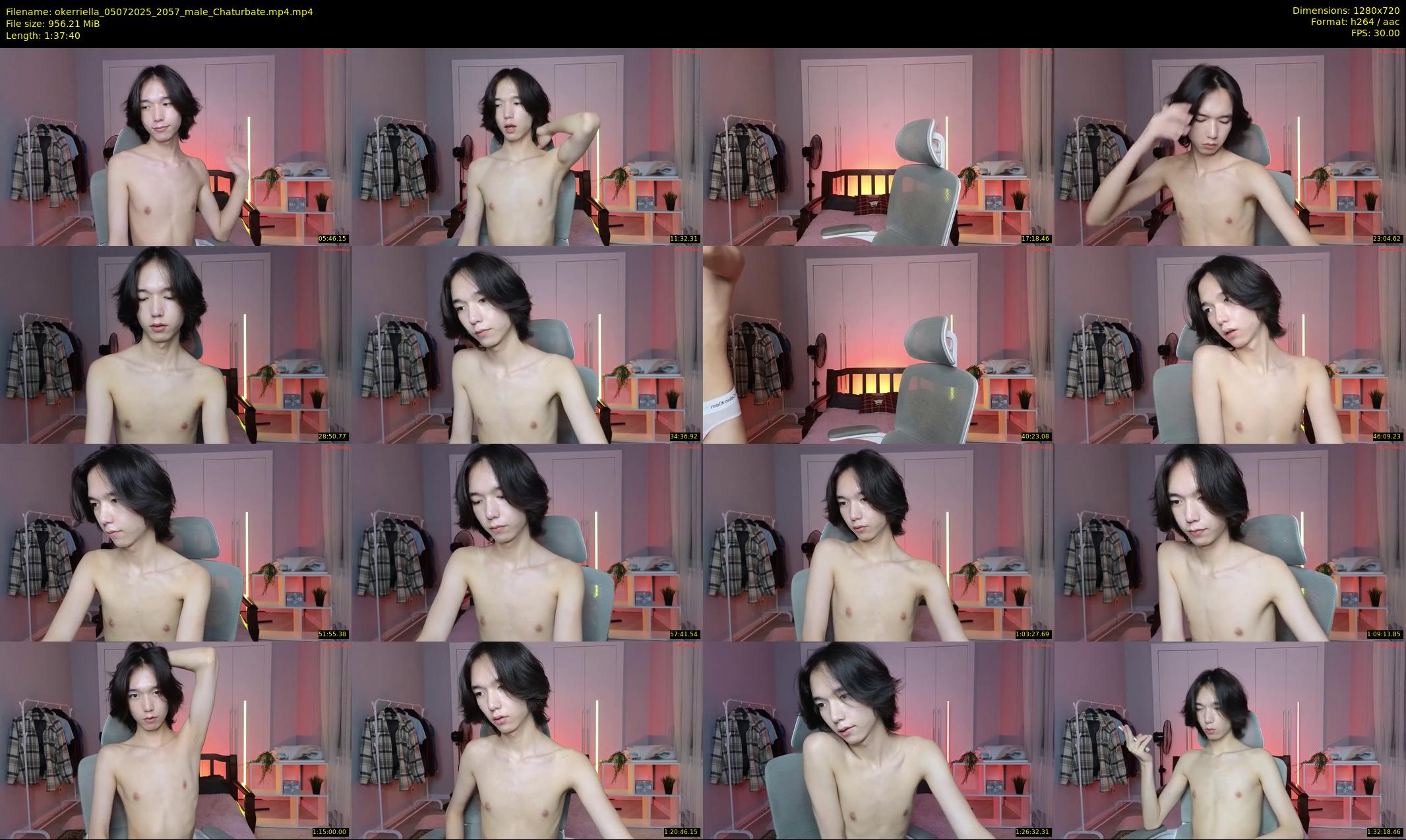 okerriella — 98 minute Chaturbate male cam show recording, 720p, Jul 5, 2025