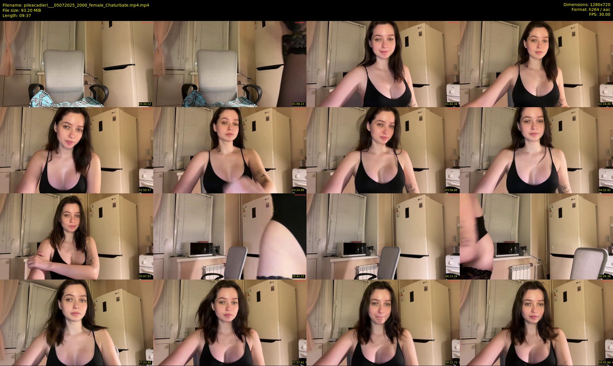 pileacadieri__ — 10 minute Chaturbate female cam show recording, 720p, Jul 5, 2025