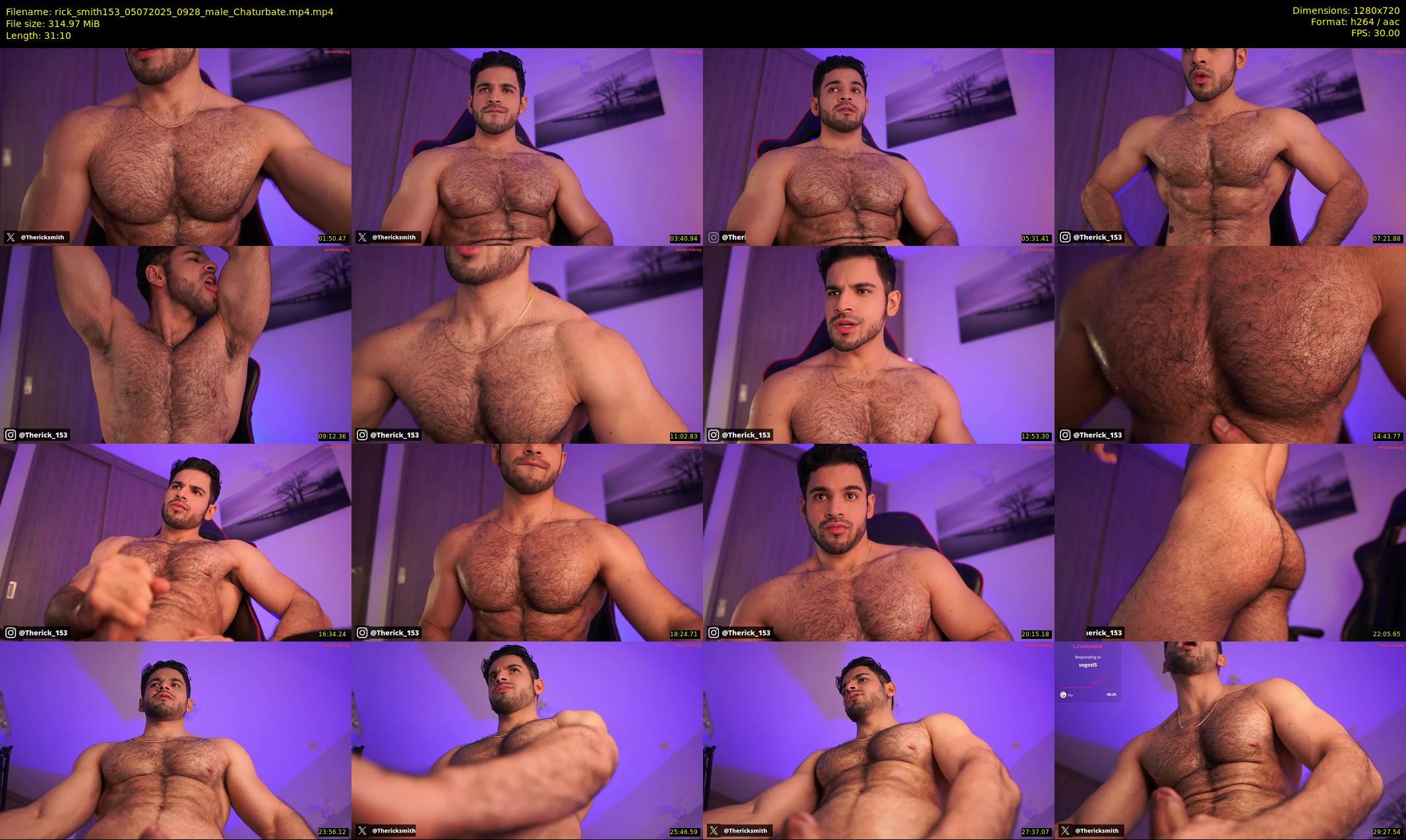 rick_smith153 — 32 minute Chaturbate male cam show recording, 720p, Jul 5, 2025