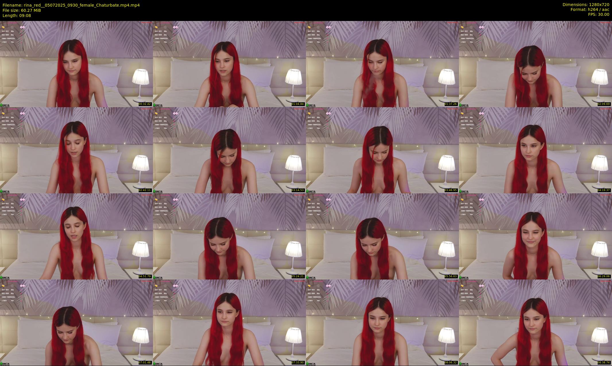 rina_red_ — 10 minute Chaturbate female cam show recording, 720p, Jul 5, 2025