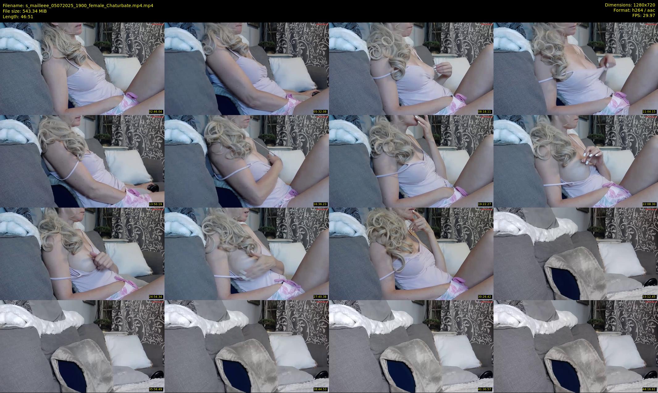 s_mailleee — 47 minute Chaturbate female cam show recording, 720p, Jul 5, 2025