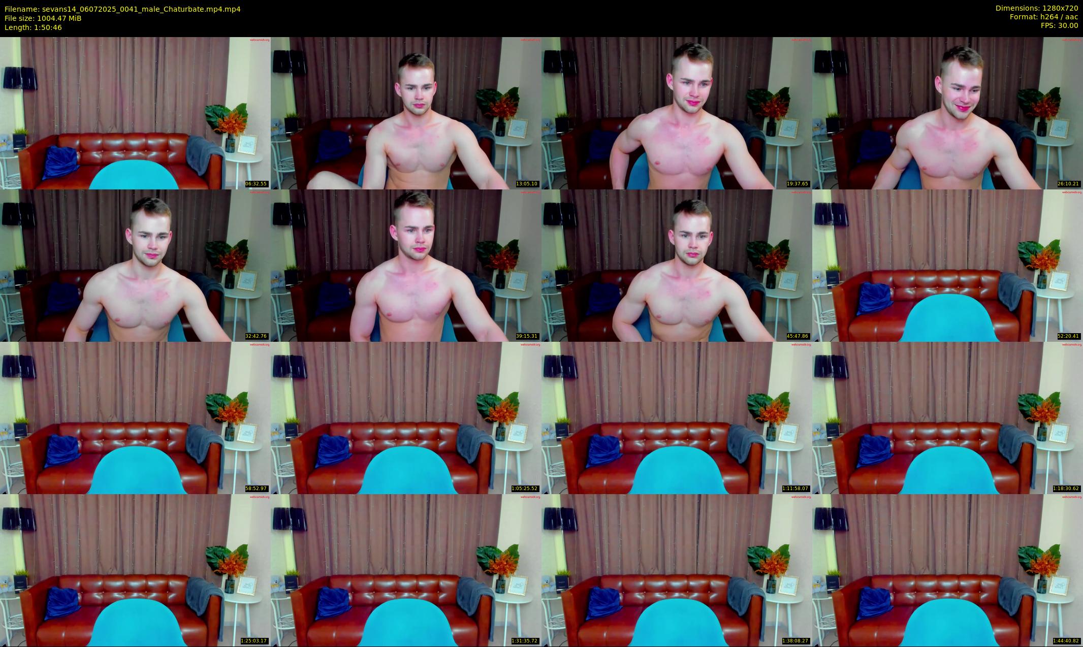 sevans14 — 111 minute Chaturbate male cam show recording, 720p, Jul 6, 2025