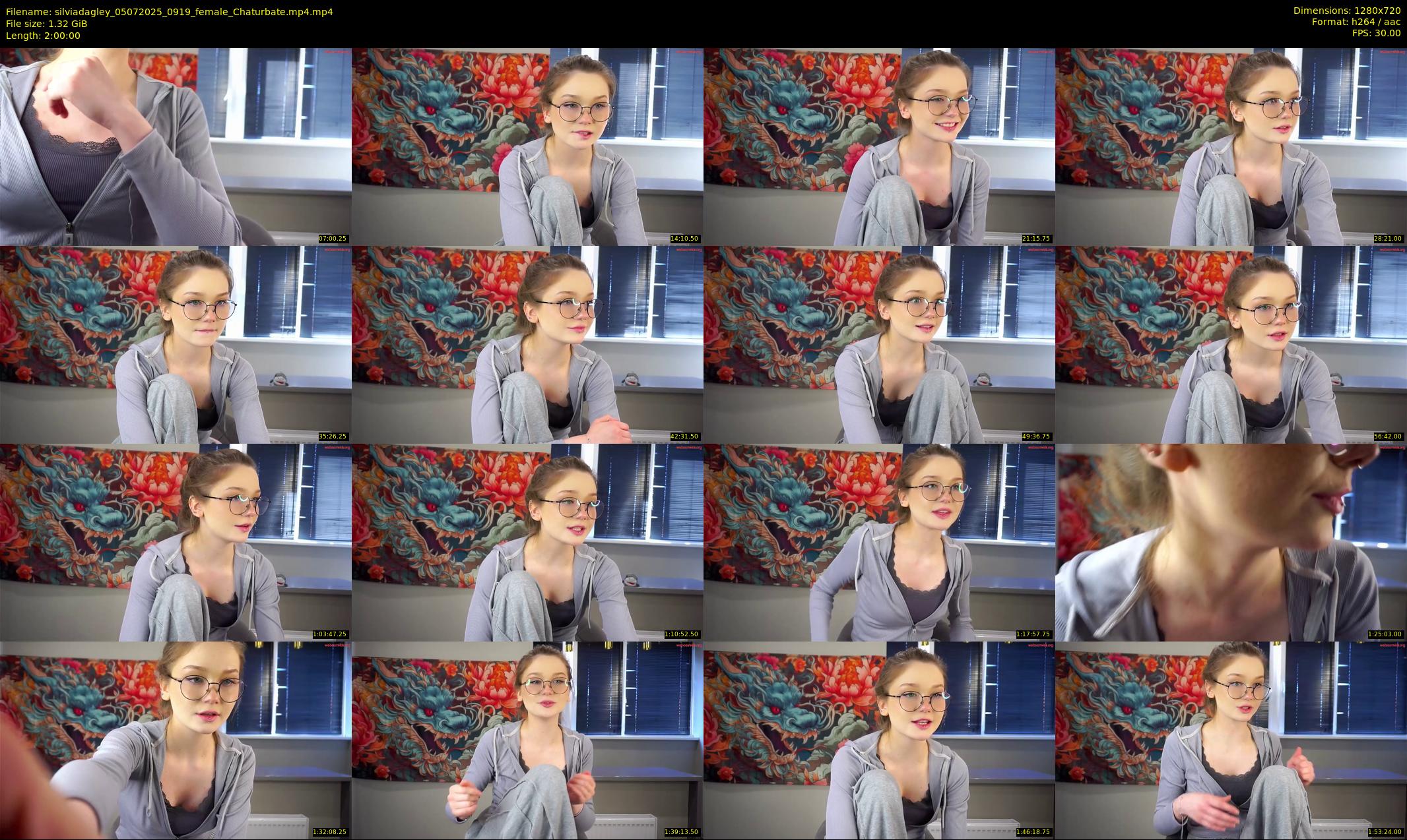 silviadagley — 120 minute Chaturbate female cam show recording, 720p, Jul 5, 2025