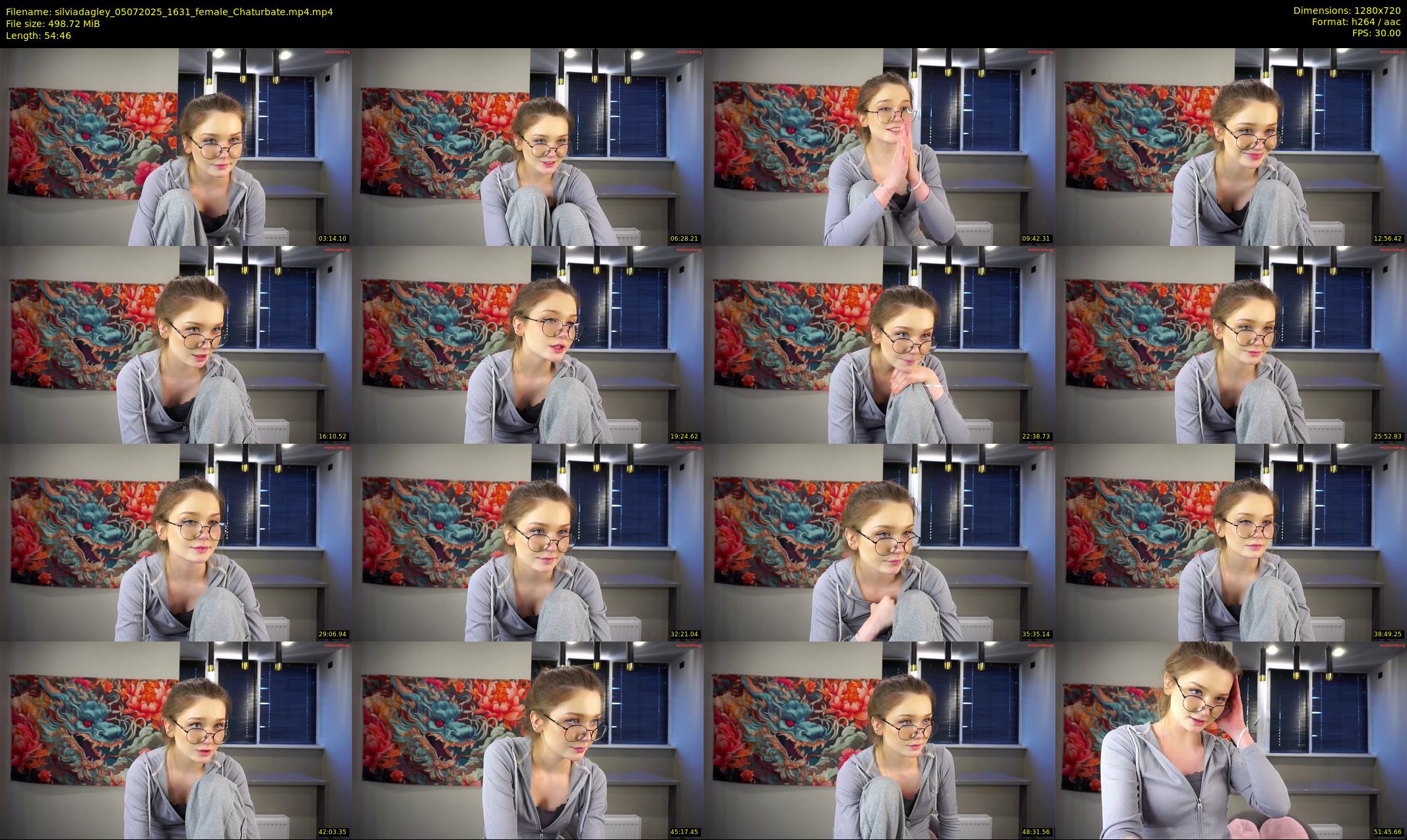 silviadagley — 55 minute Chaturbate female cam show recording, 720p, Jul 5, 2025