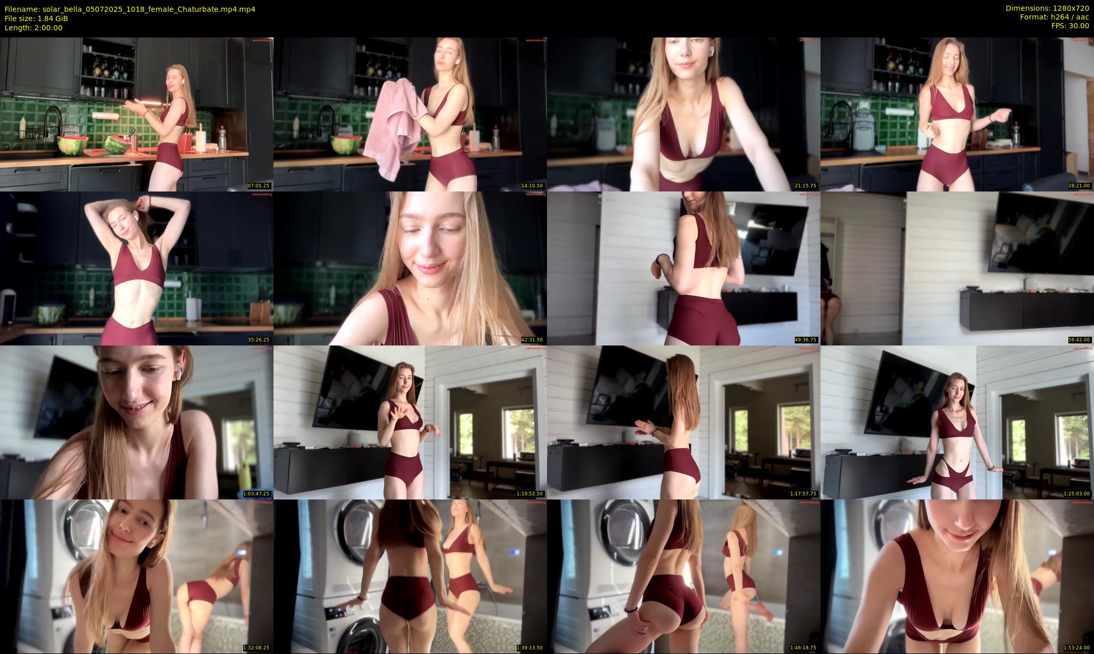 solar_bella — 120 minute Chaturbate female cam show recording, 720p, Jul 5, 2025